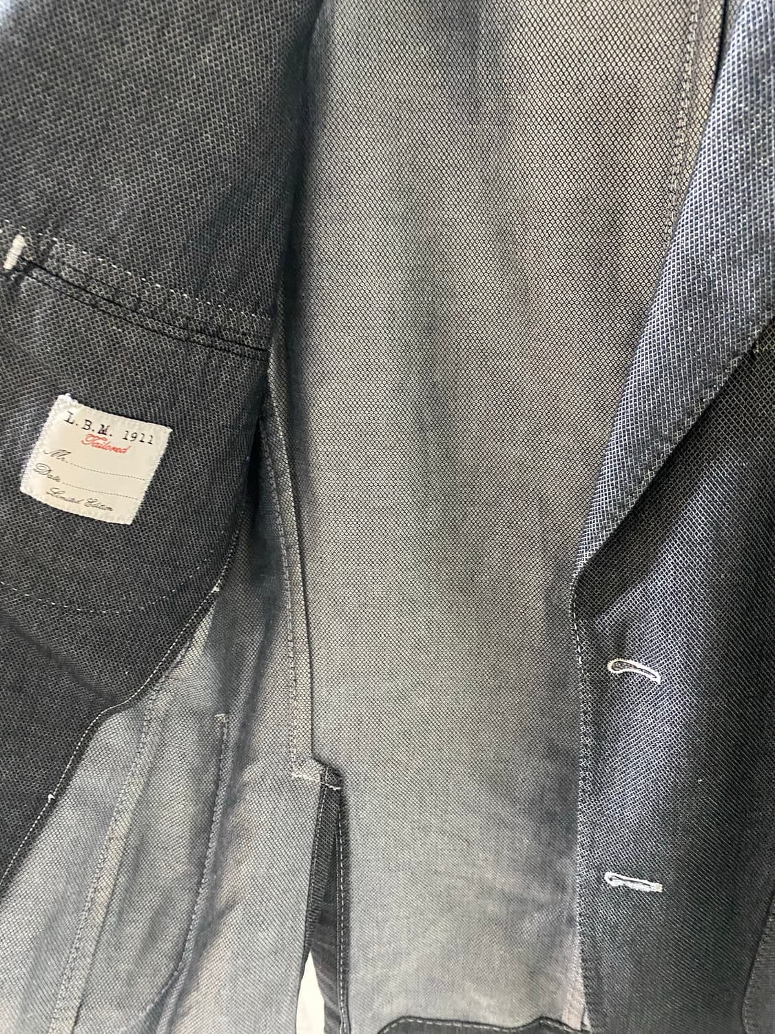 루비암 L.B.M. 1911 자켓 46 사이즈 상품이미지7