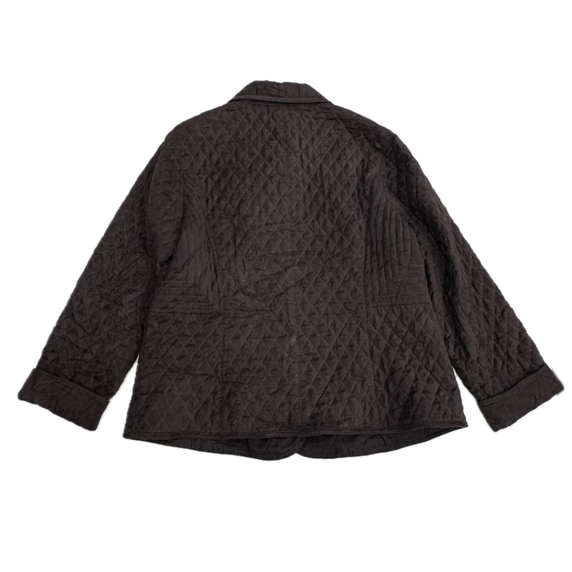 초코 브라우니맛 폭닥 퀼팅 자켓 아우터 코트 점퍼 그런지 히피 하구미 상품이미지3