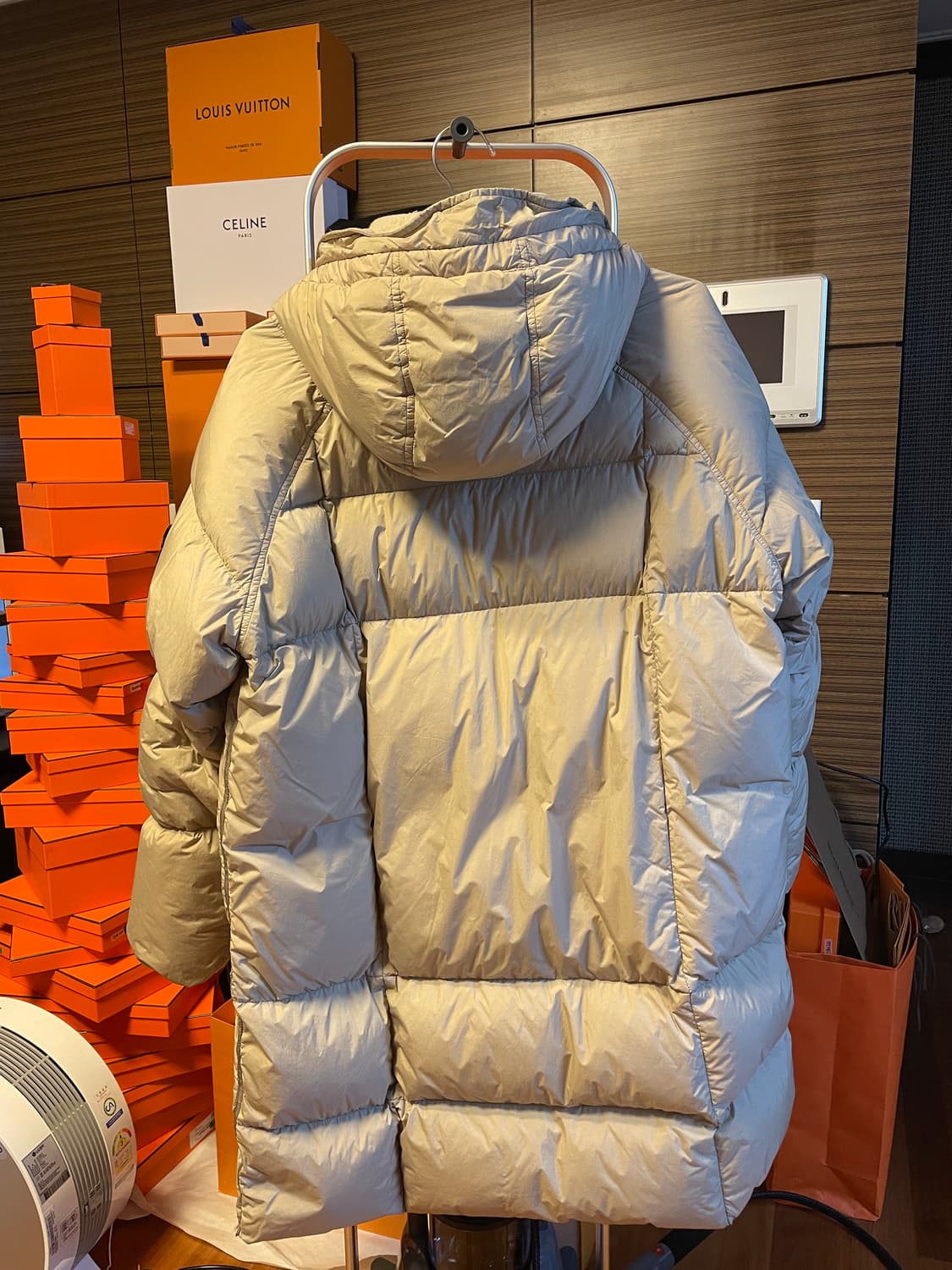 스톤아일랜드 크링클랩스 롱패딩 팝니다 상품이미지2