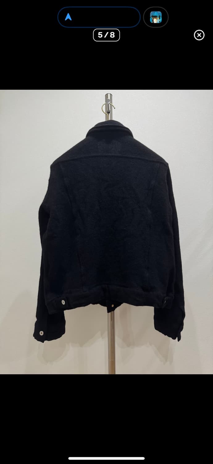 꼼데가르송 블략 24aw 축융 울 트러커 상품이미지3