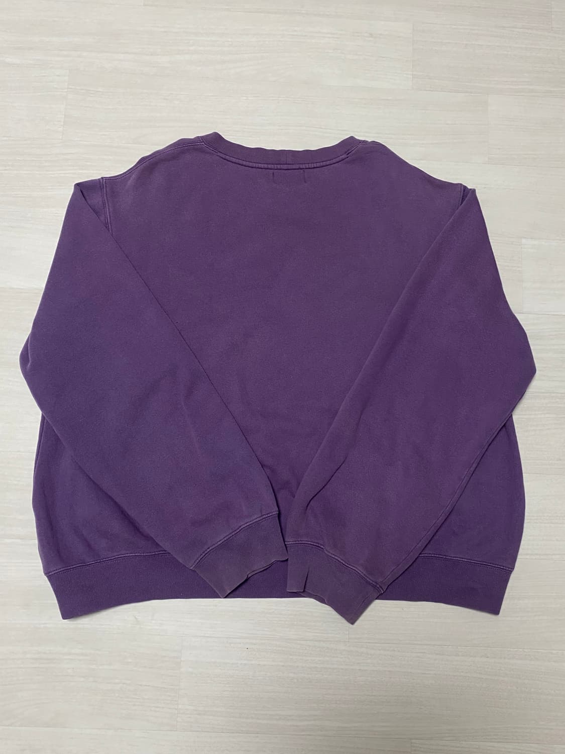 스투시 리버스 로고 맨투맨 L 상품이미지2