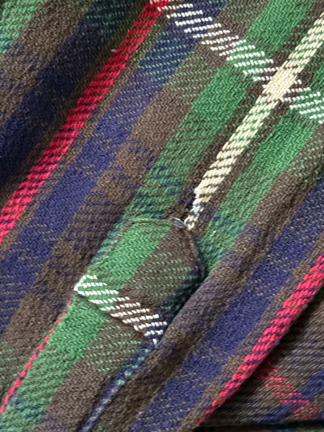 90s 폴로 랄프로렌 헤비 플란넬 체크 셔츠 (100-105) 상품이미지6