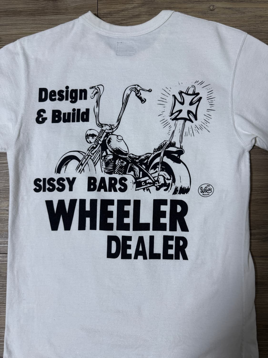 West ride dick allen 오마주 모터사이클 티셔츠 상품이미지3