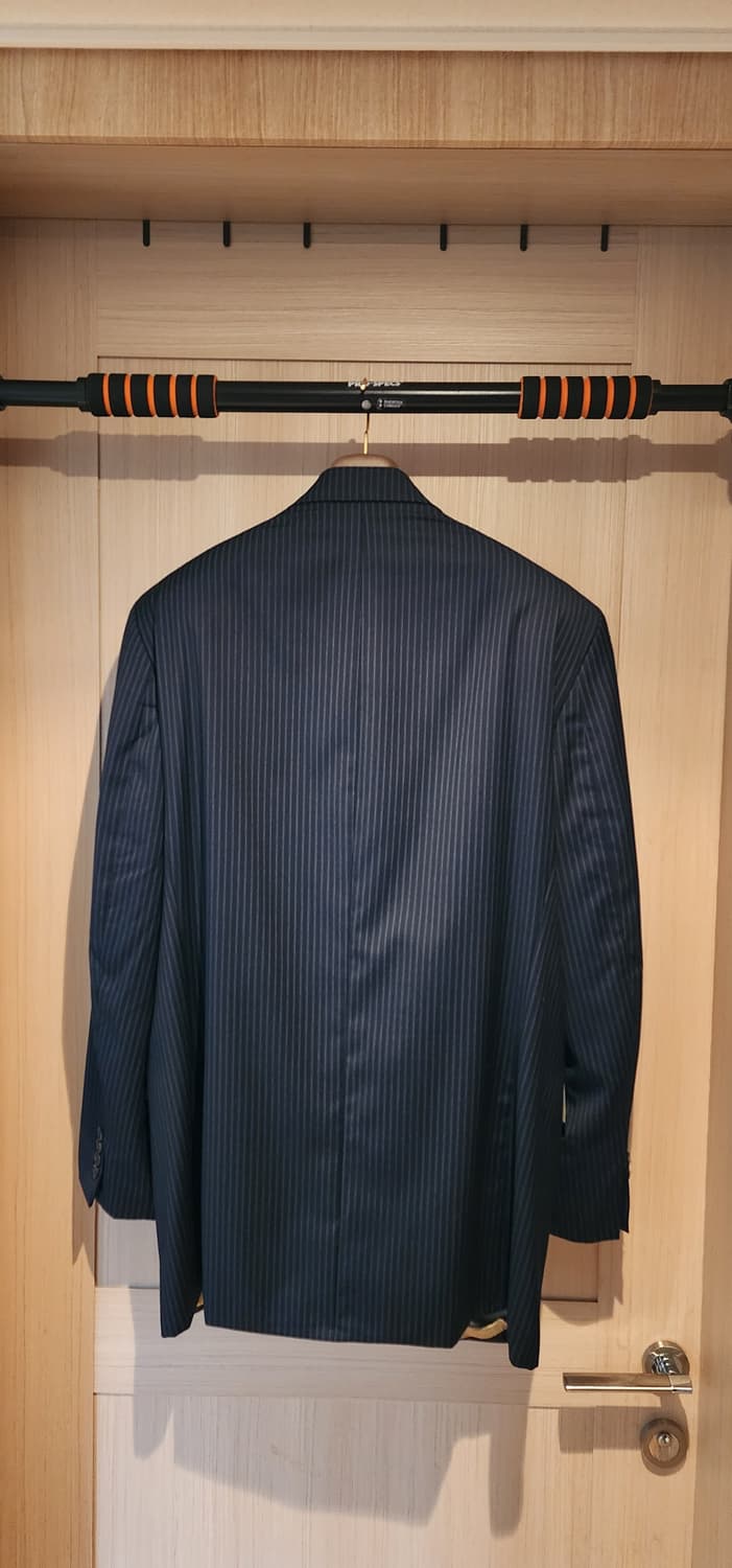 (간절기용)랄프by랄프로렌 네이비 스트라이프 울자켓 2XL 상품이미지2