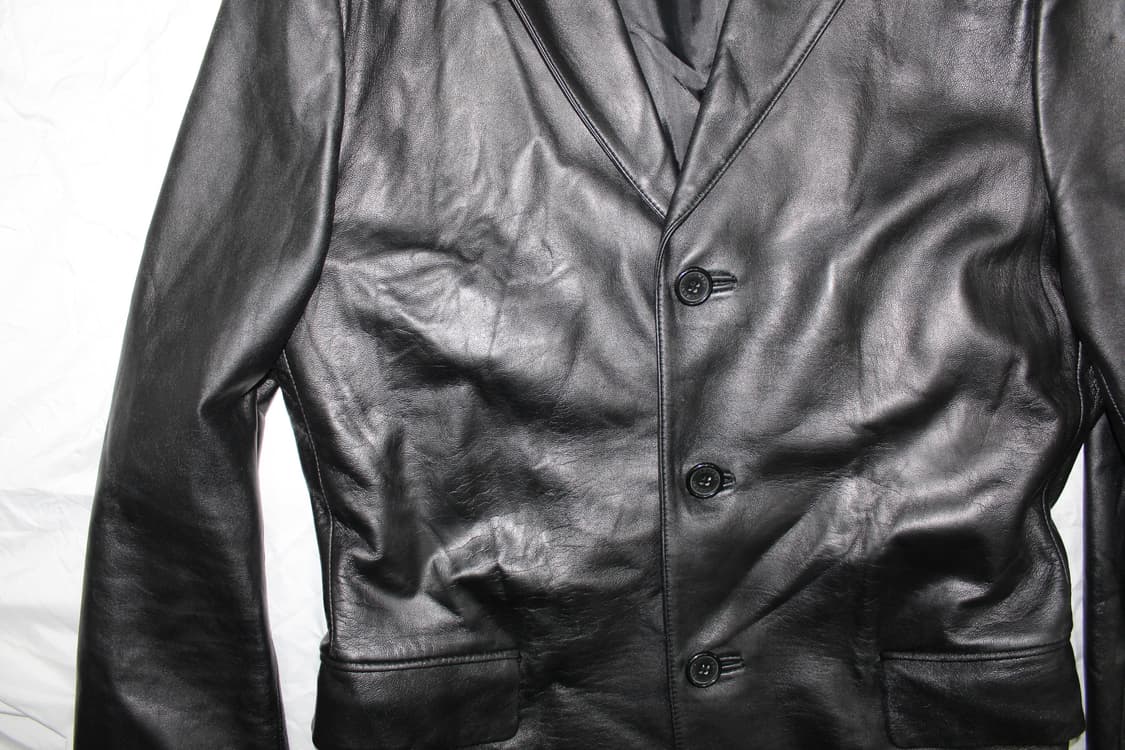 Giorgio Armani Lambskin Leather Blazer 상품이미지3