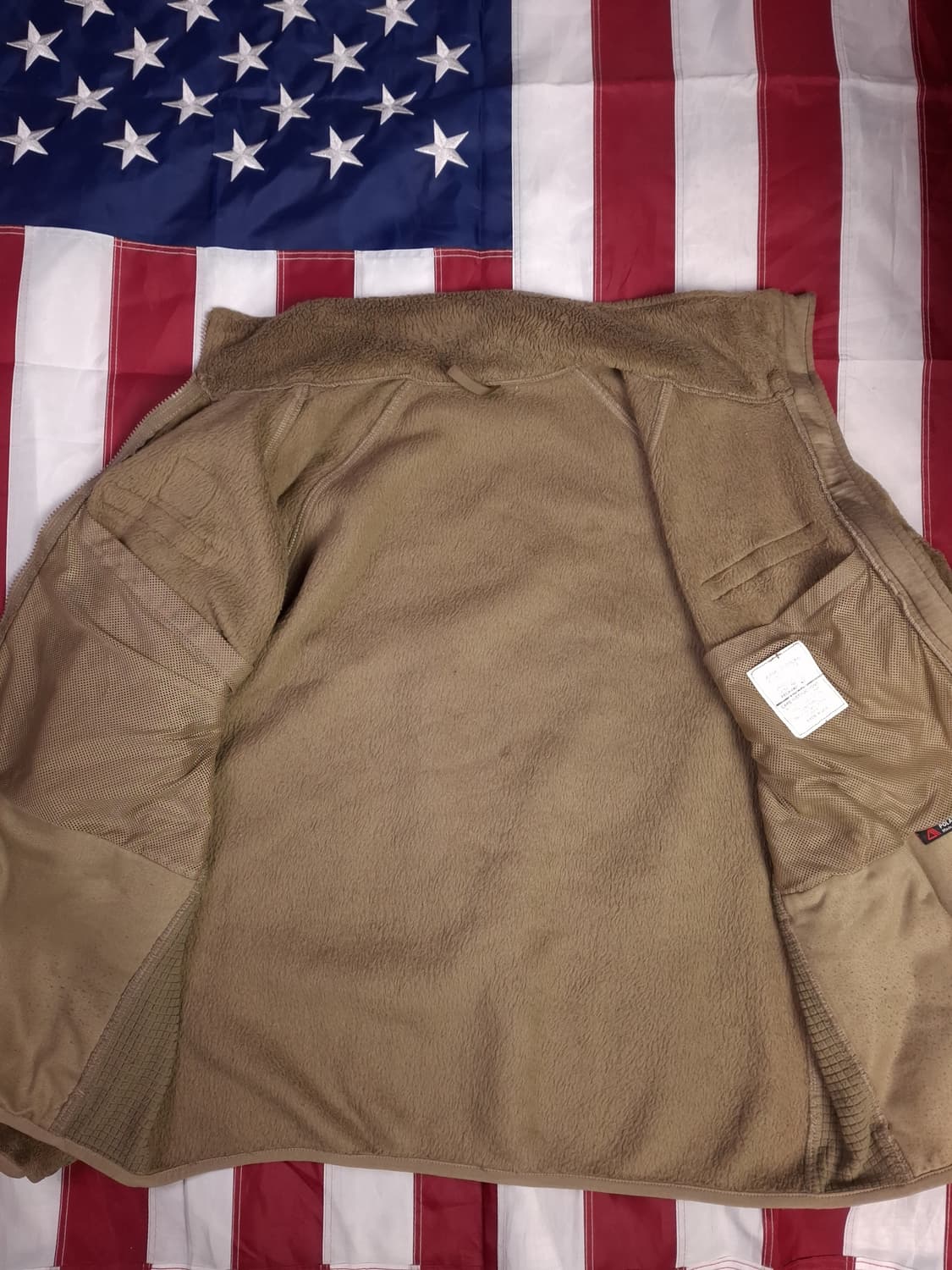오리지날 미군 지급용 신형 OCP 폴라텍 후리스자켓 상품이미지8