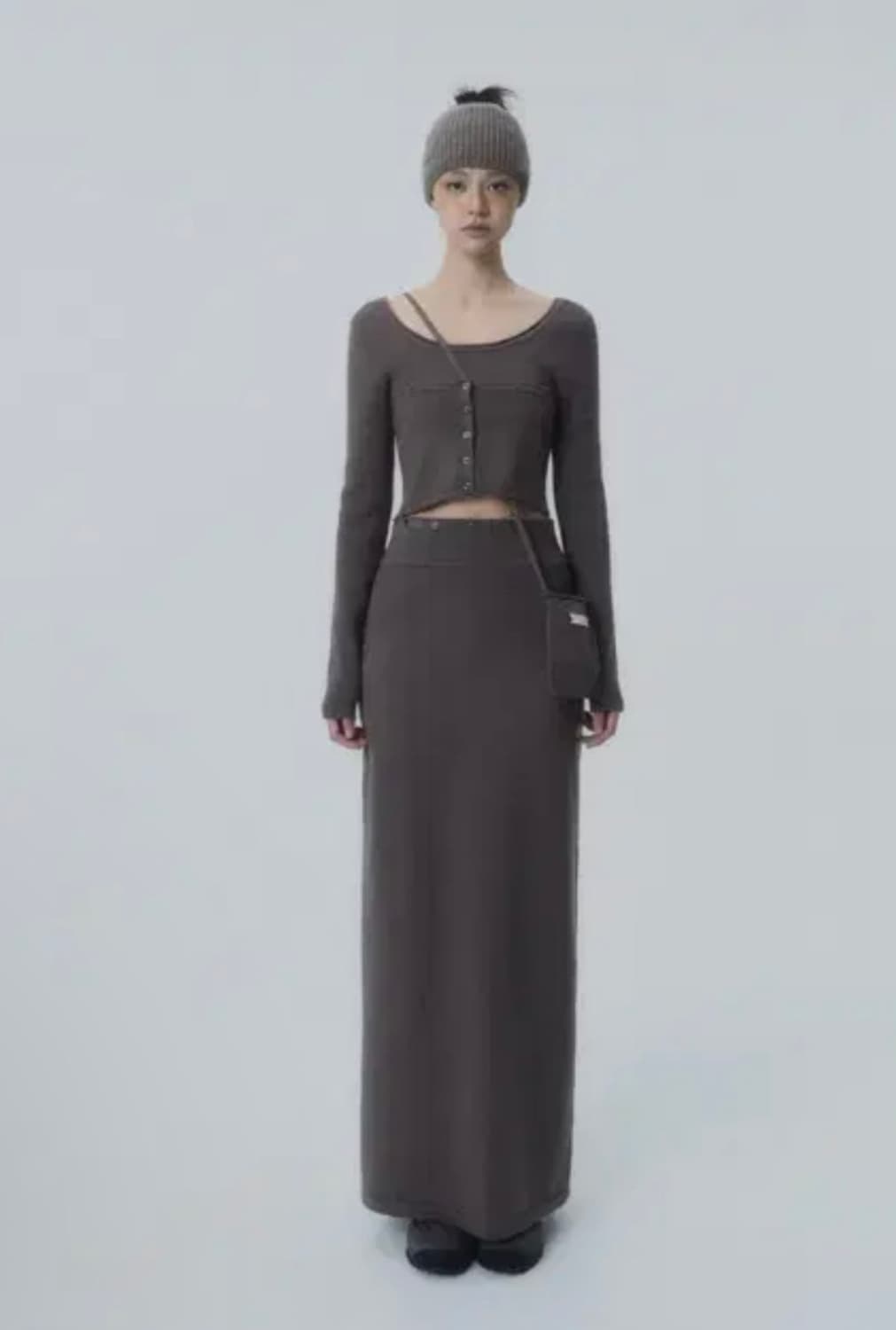 오호스 i:e 플루이드 브라운 셋업 +가방 상품이미지1