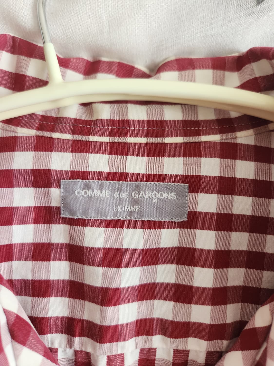 다나카 옴므(田中オム) 스트라이프 셔츠, 꼼데가르송 옴므 상품이미지3