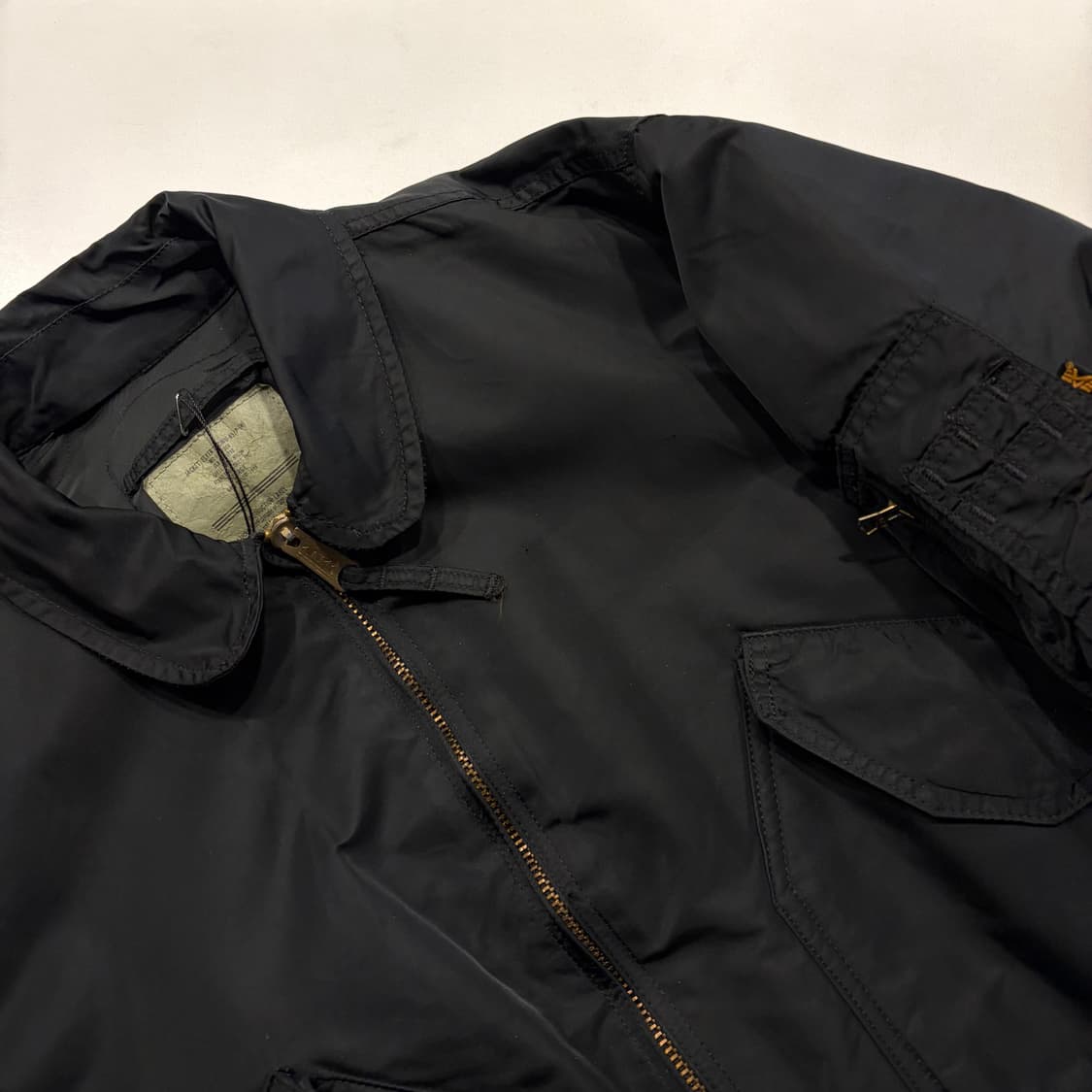 [XL] 알파인더스트리 USA 블랙 CWU-45 항공점퍼 C811 상품이미지3