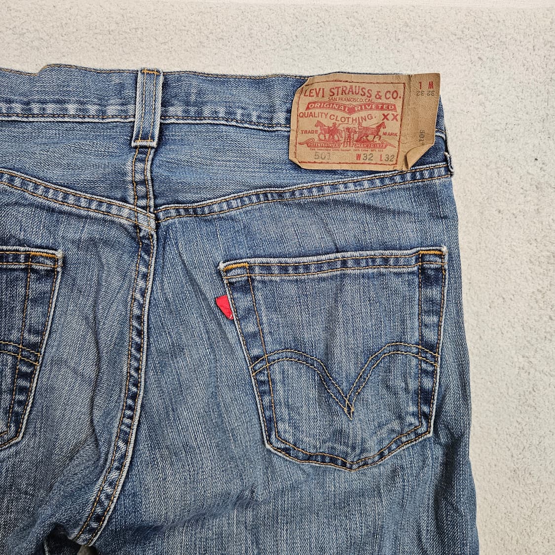 리바이스 501 데님 32 32 상품이미지4