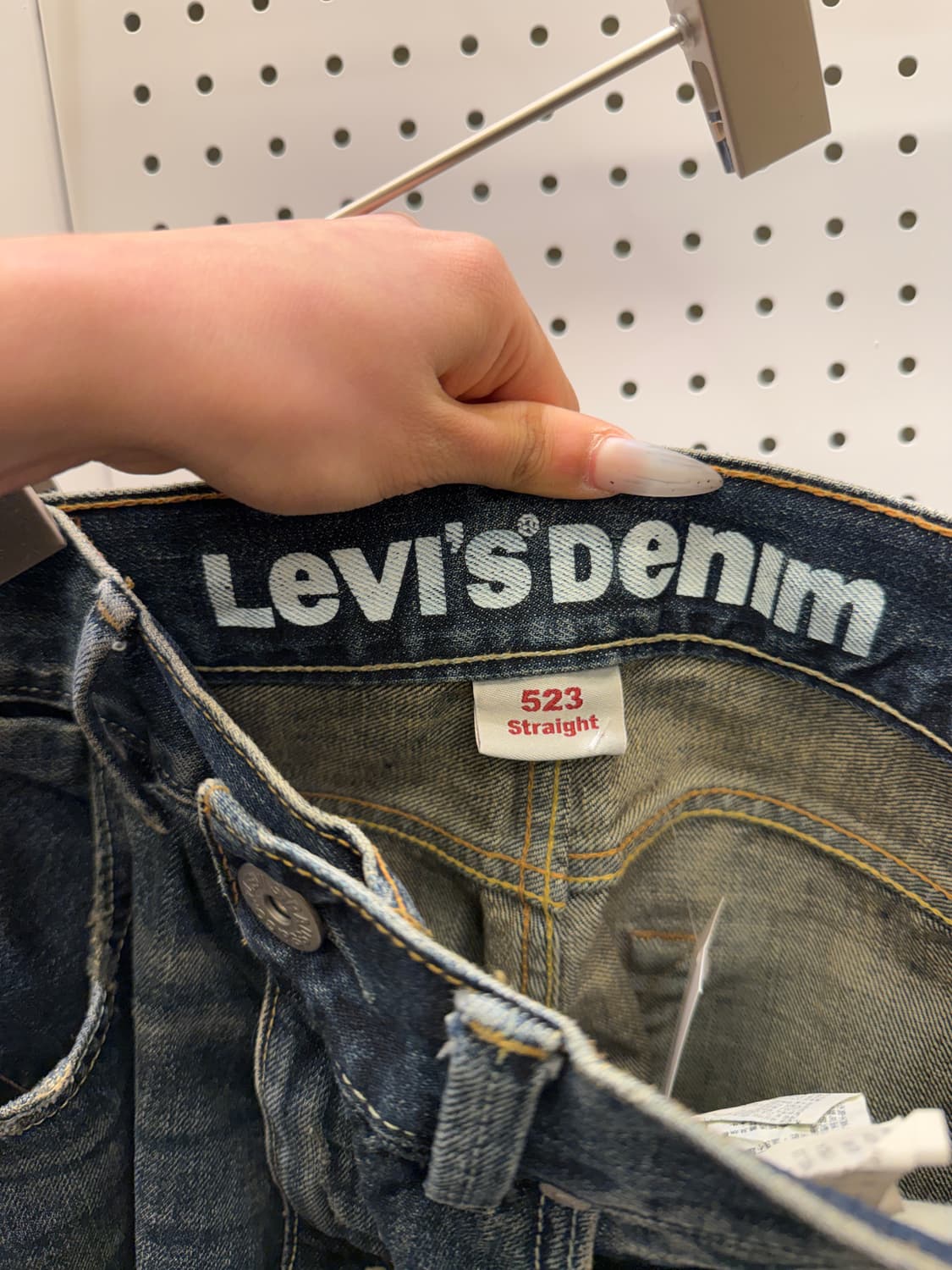 리바이스 (Levi’s) 523 스트레이트 데님 팬츠 U909 상품이미지4