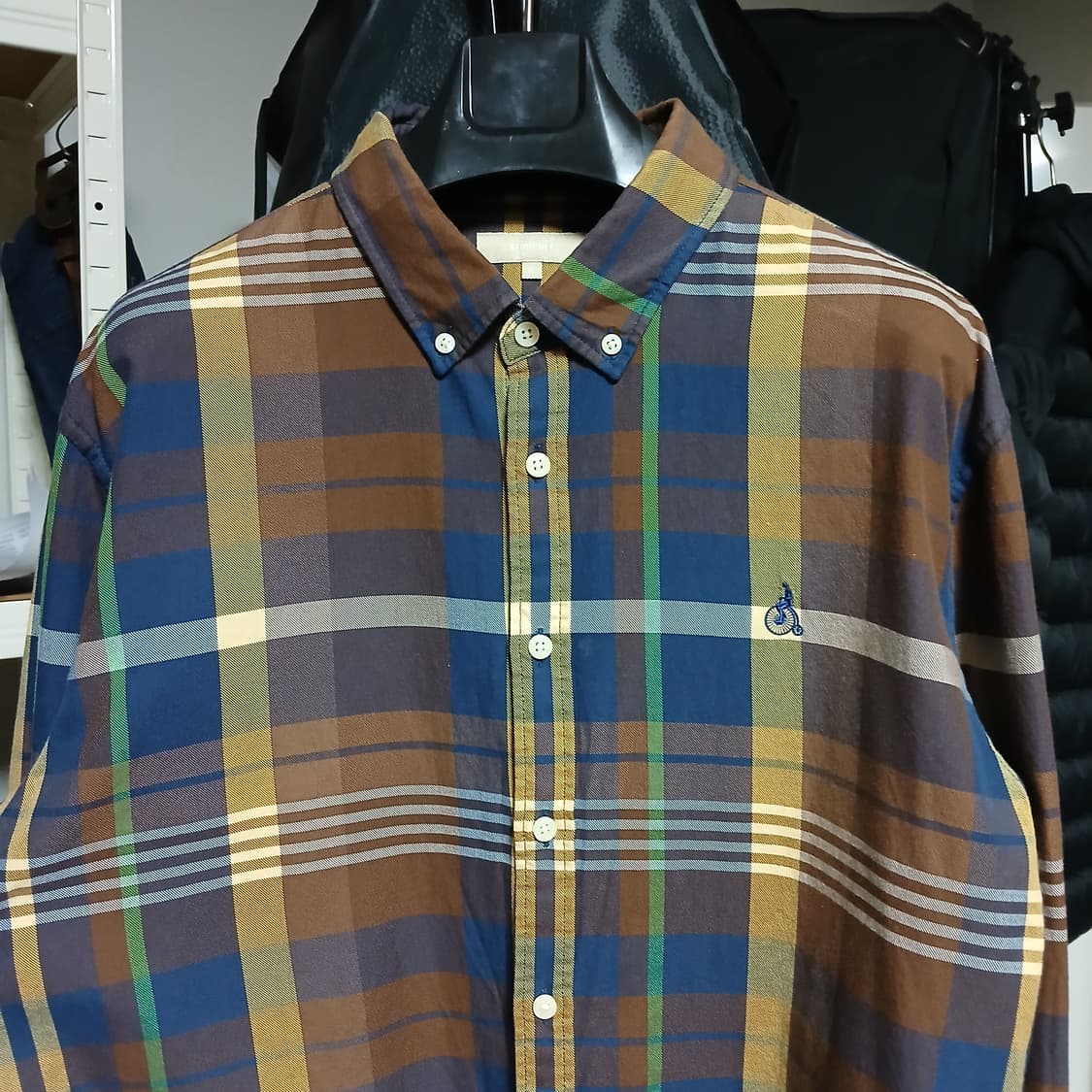 빈폴 삼성물산 beanpole 체크 셔츠 남방 상품이미지3