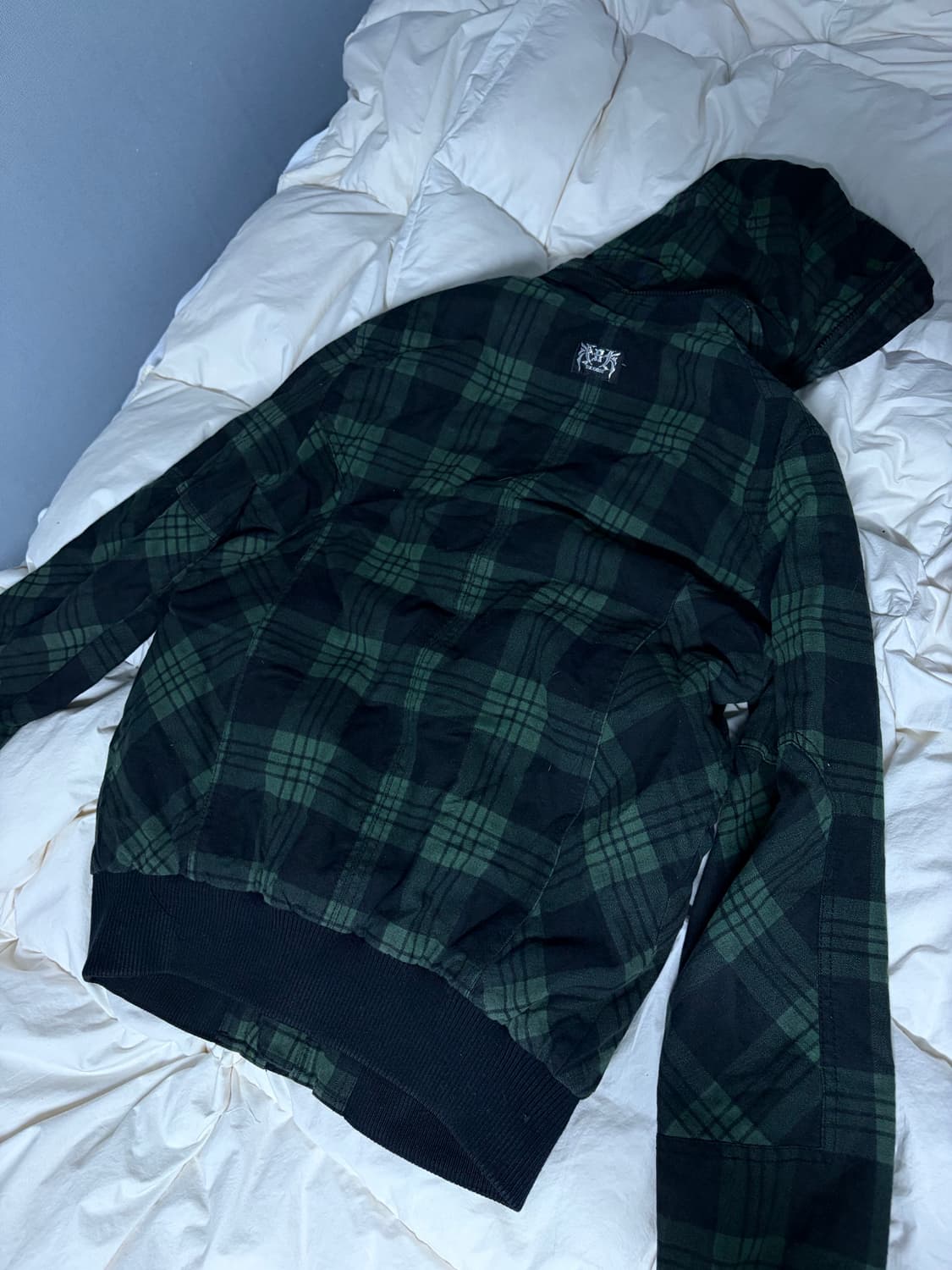 버커루 타탄체크 후드자켓 상품이미지4