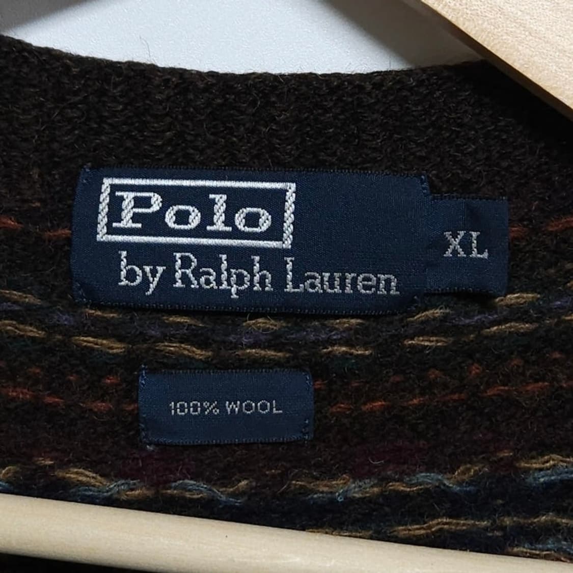 105)Polo 폴로 랄프로렌 페어아일 울 니트조끼 상품이미지3