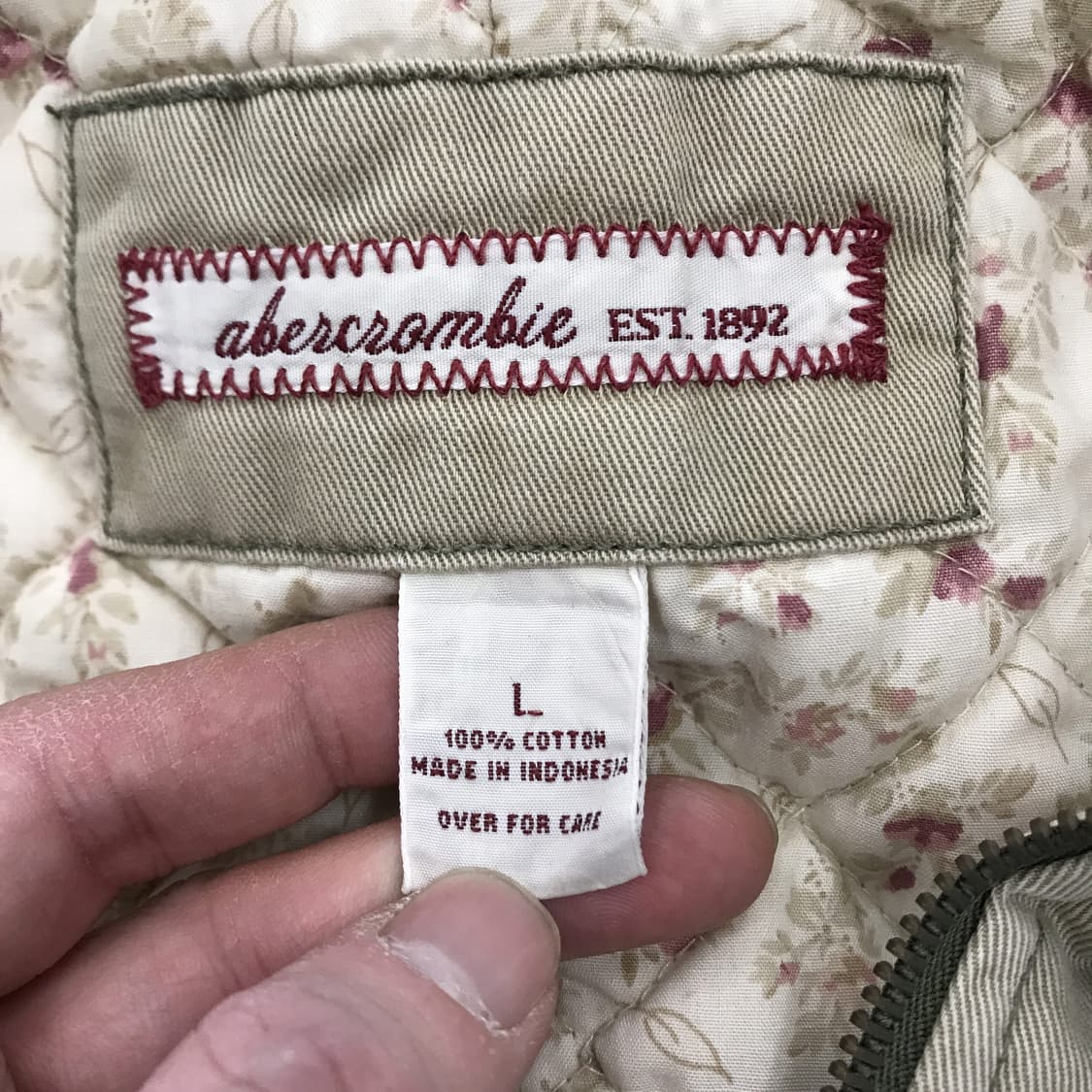 아베크롬비 Y2K 빈티지 워시드 후드점퍼 [여성L] 상품이미지4