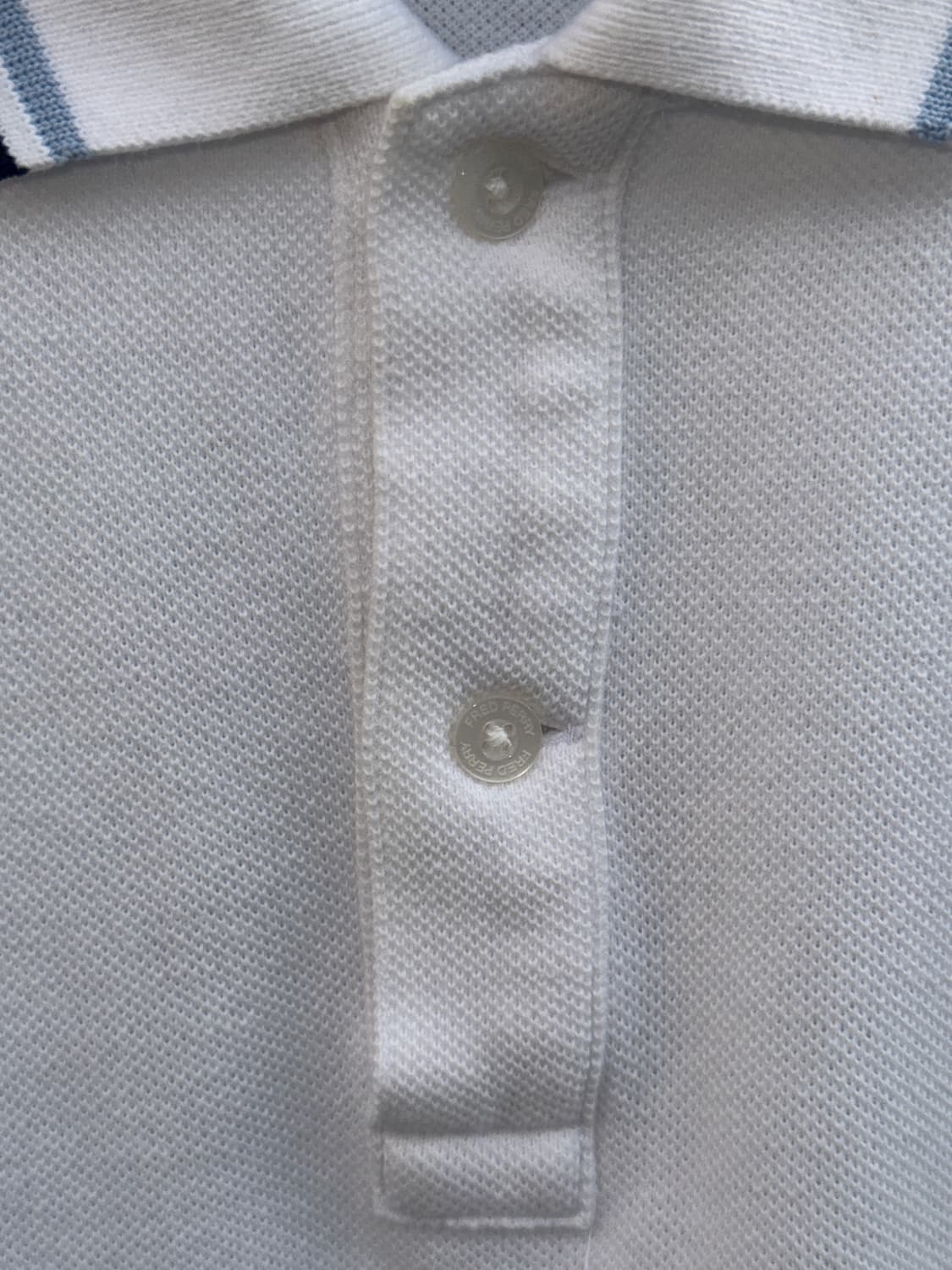 Fred perry 프레드페리 화이트 빈팔 카라티(s) 상품이미지4