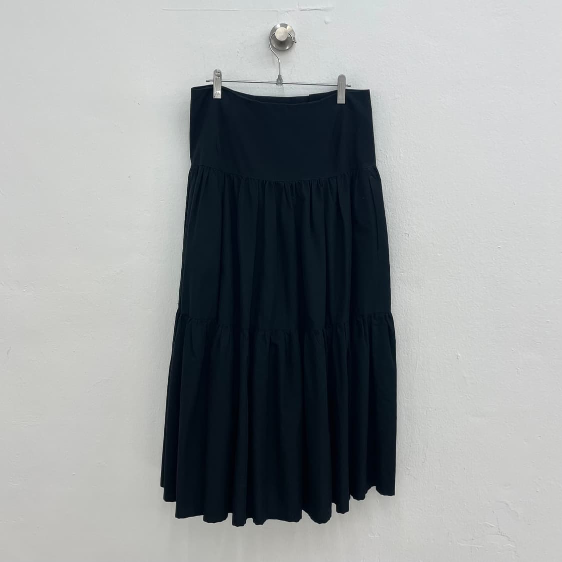 Limi feu by Limi Yamamoto black skirt 상품이미지2