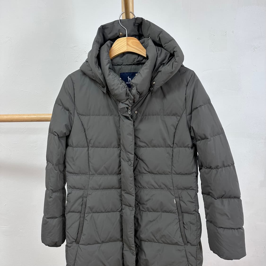 헤지스 HAZZYS 여성 구스 다운 롱패딩 90사이즈 J21 상품이미지2