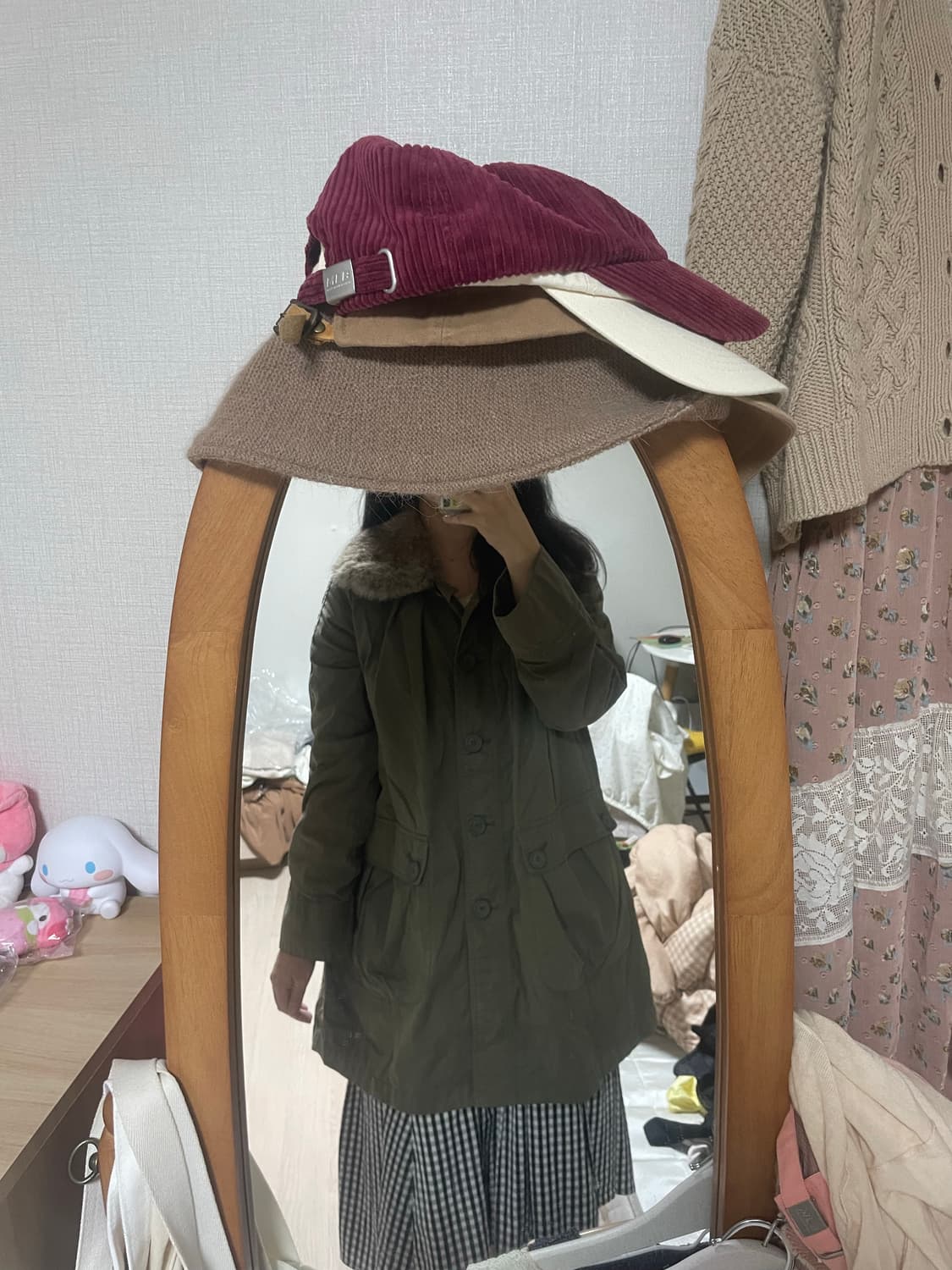 빈티지 래빗 퍼 야상자켓 상품이미지2