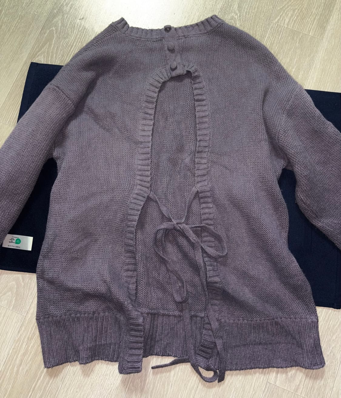 모리걸 연보라 니트  상품이미지2