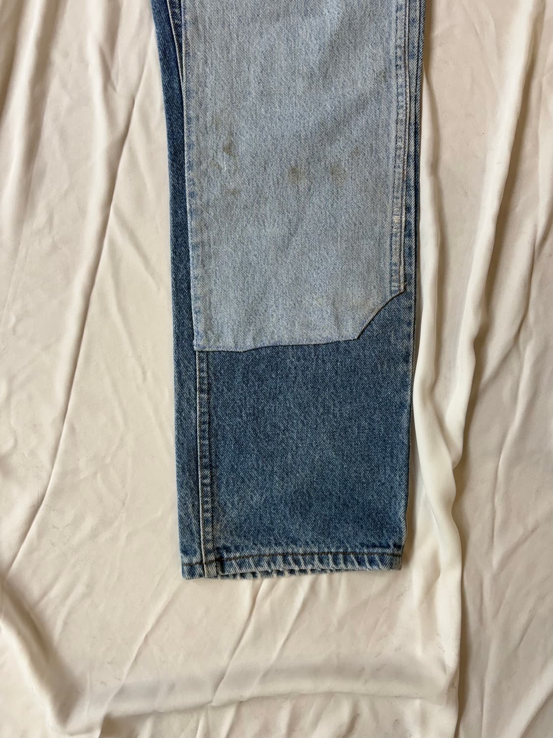 80s USA Lee 더블니 팬츠 상품이미지7