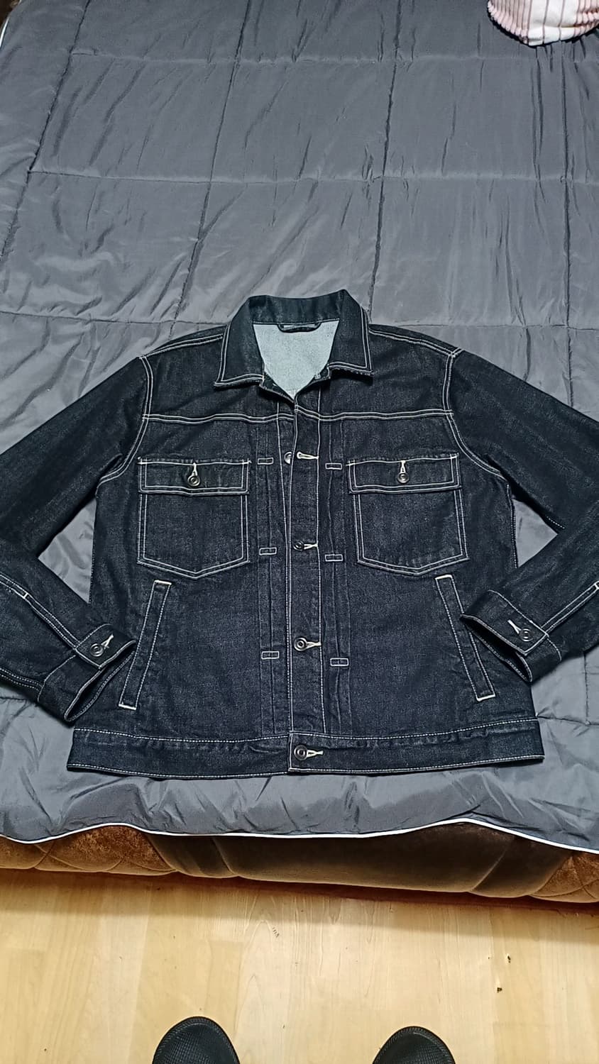 에잇세컨즈 청자켓 100 가슴58 기장65 상품이미지1