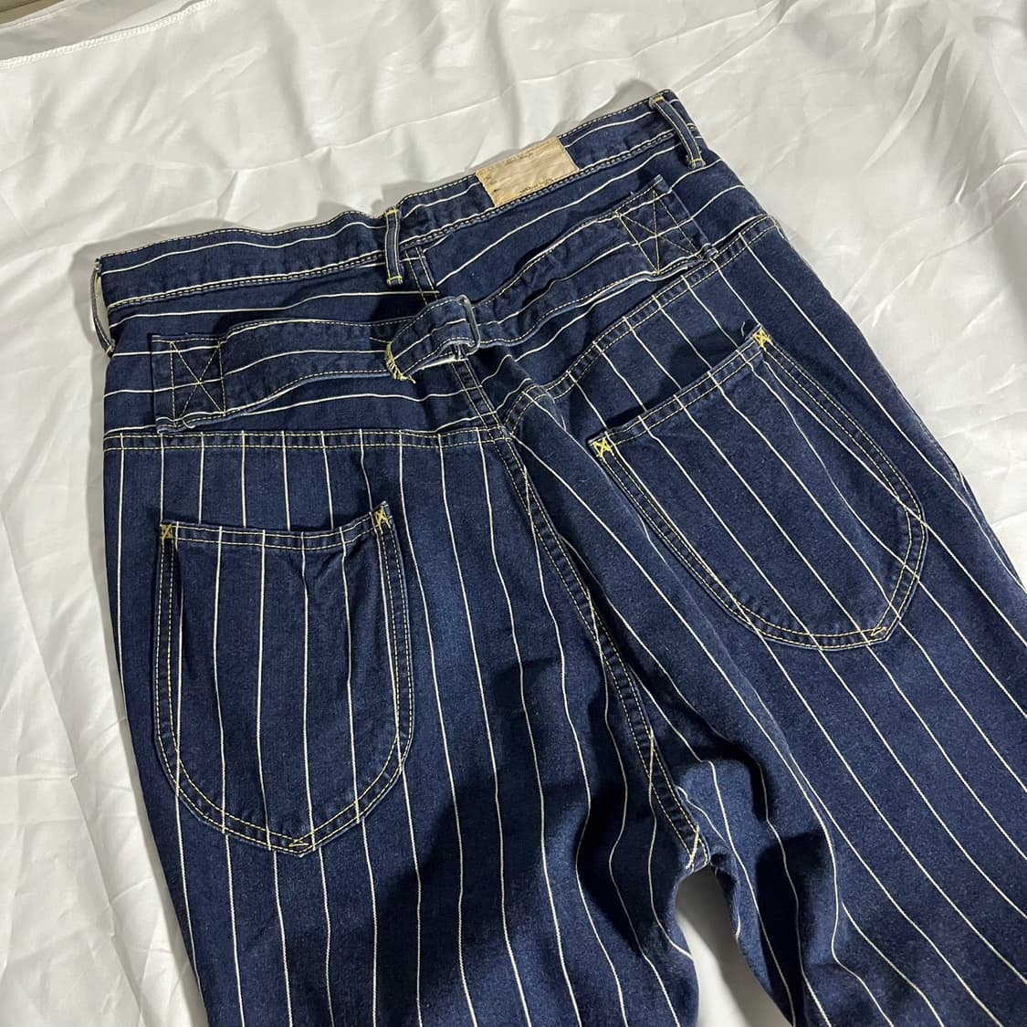 KAPITAL . 캐피탈 신치백 히코리 데님팬츠 상품이미지3