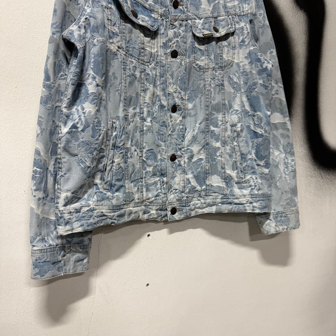 FW16 슈프림 체럽 아기 천사 데님 트러커 자켓 상품이미지5