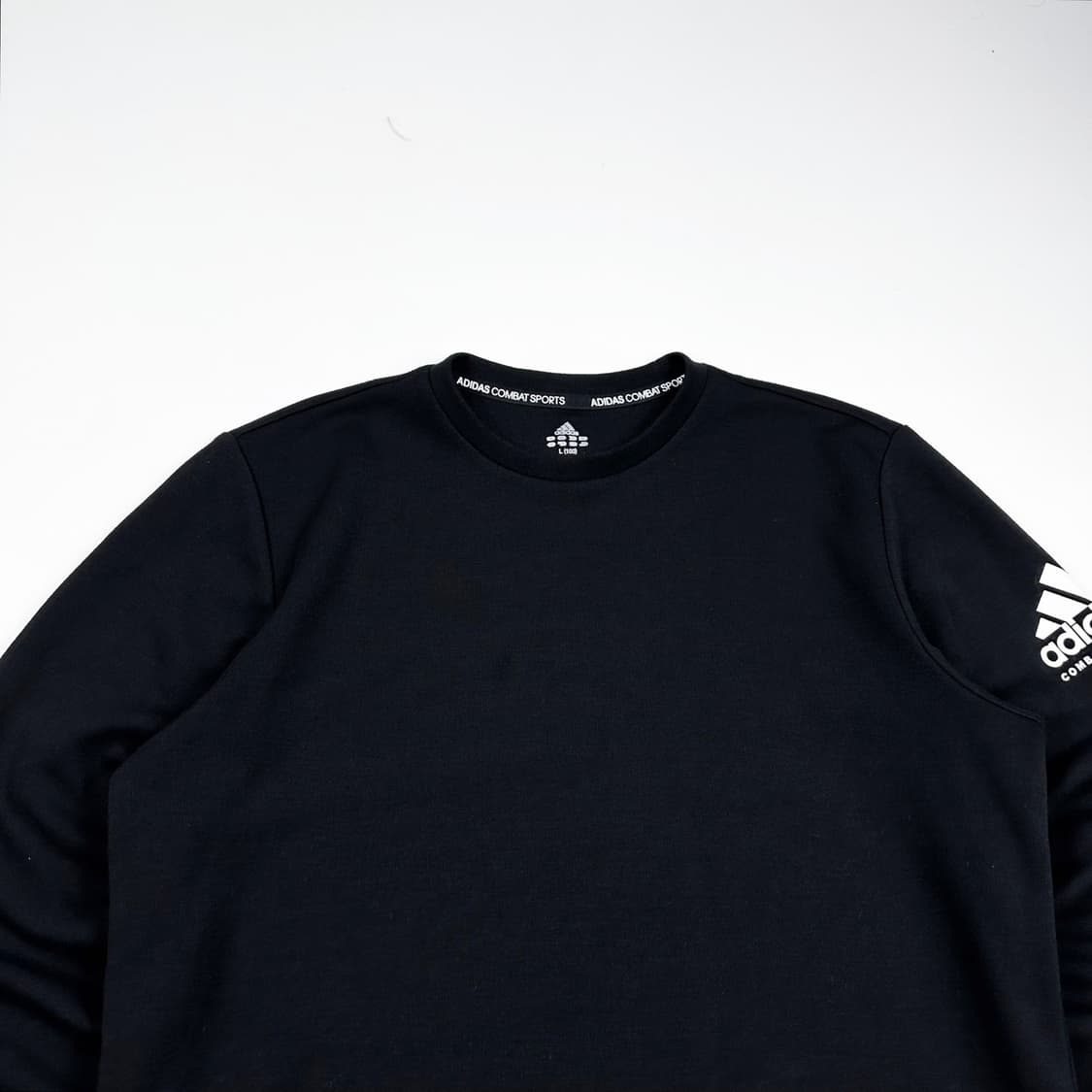 아디다스 오리지널 블랙 크루넥 맨투맨 (L) 상품이미지1