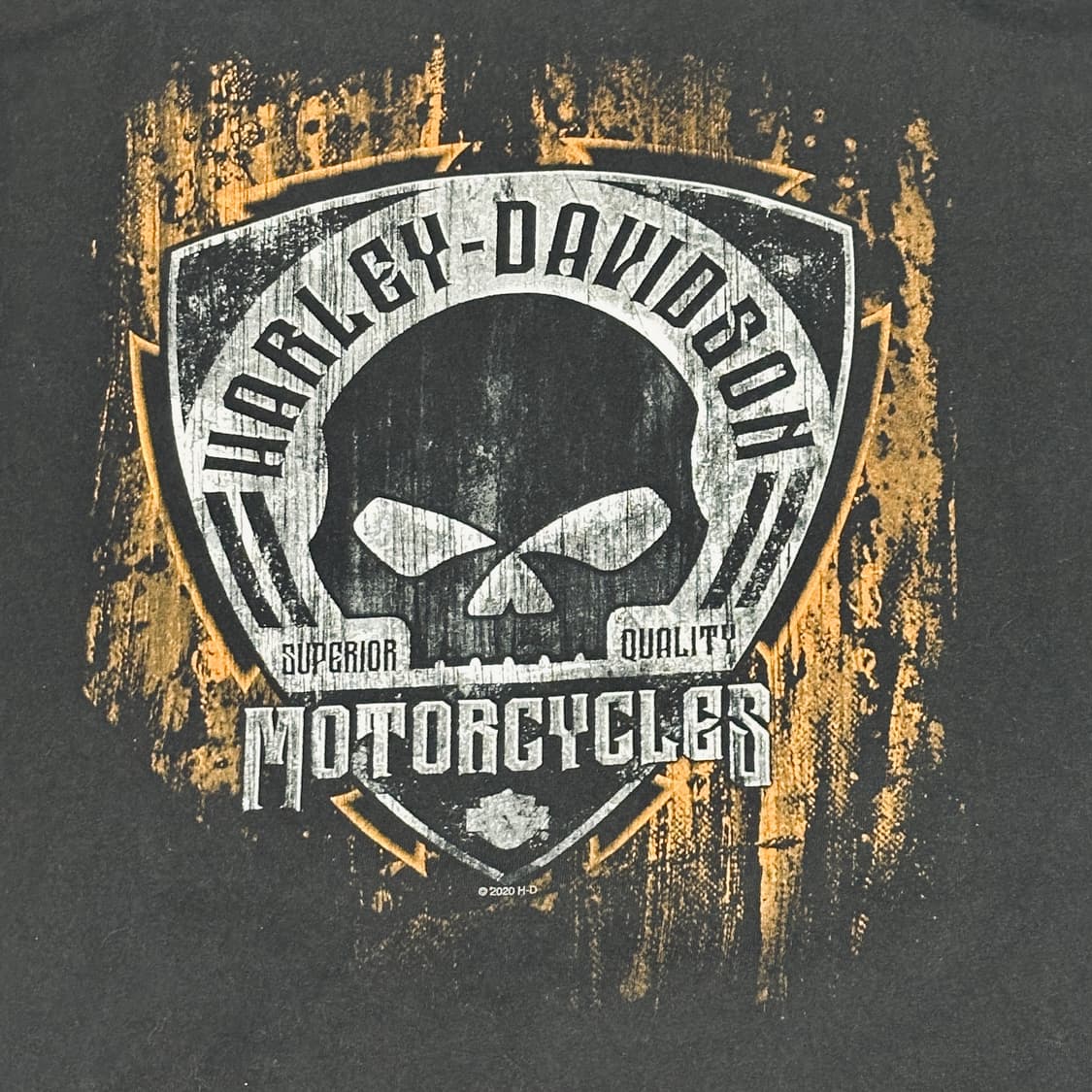 할리 데이비슨 그래픽 반팔 튜블라 티셔츠 L Made in USA 상품이미지4