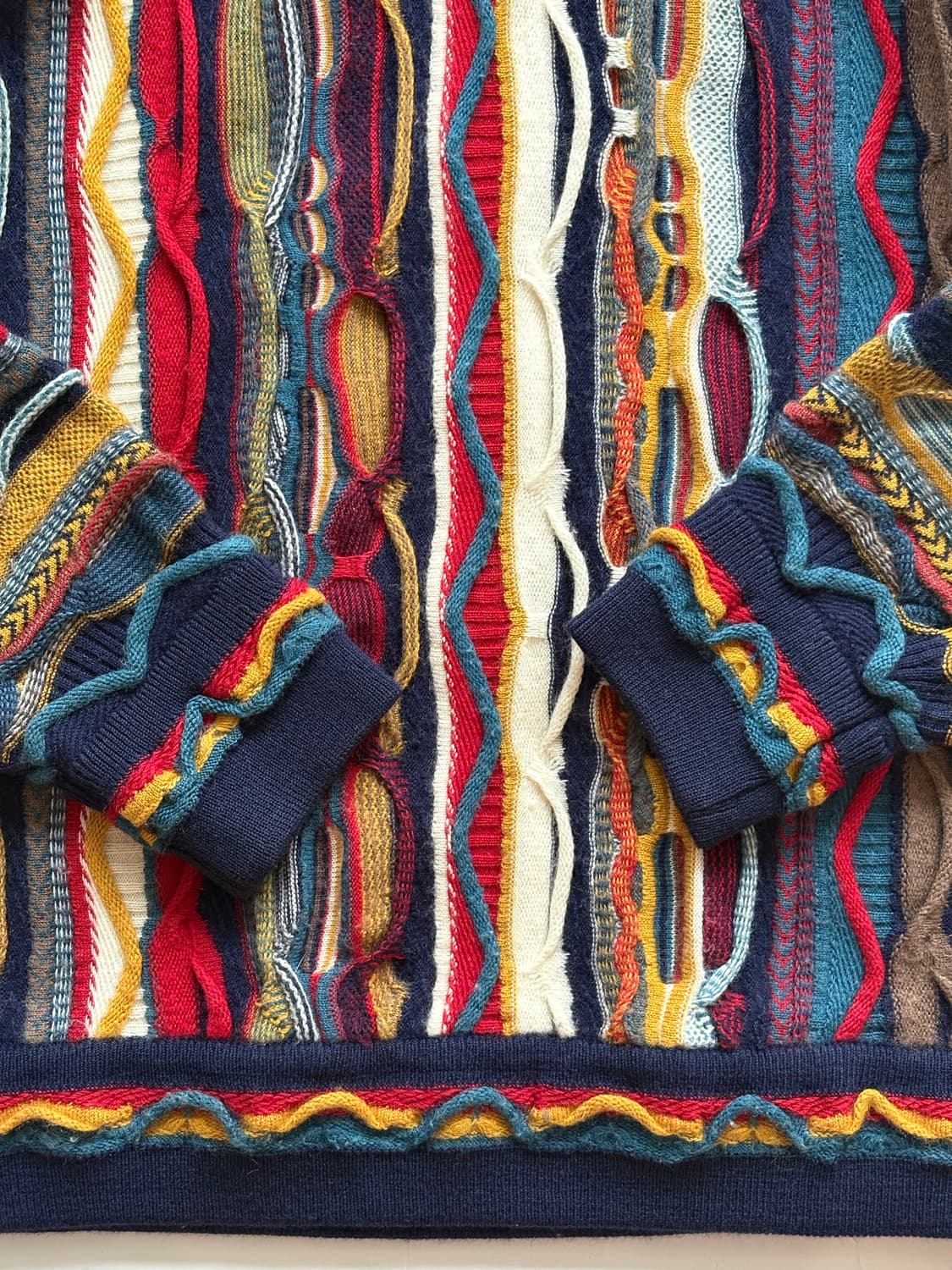 Samas 쿠지맛 케이블 니트 스웨터 상품이미지4