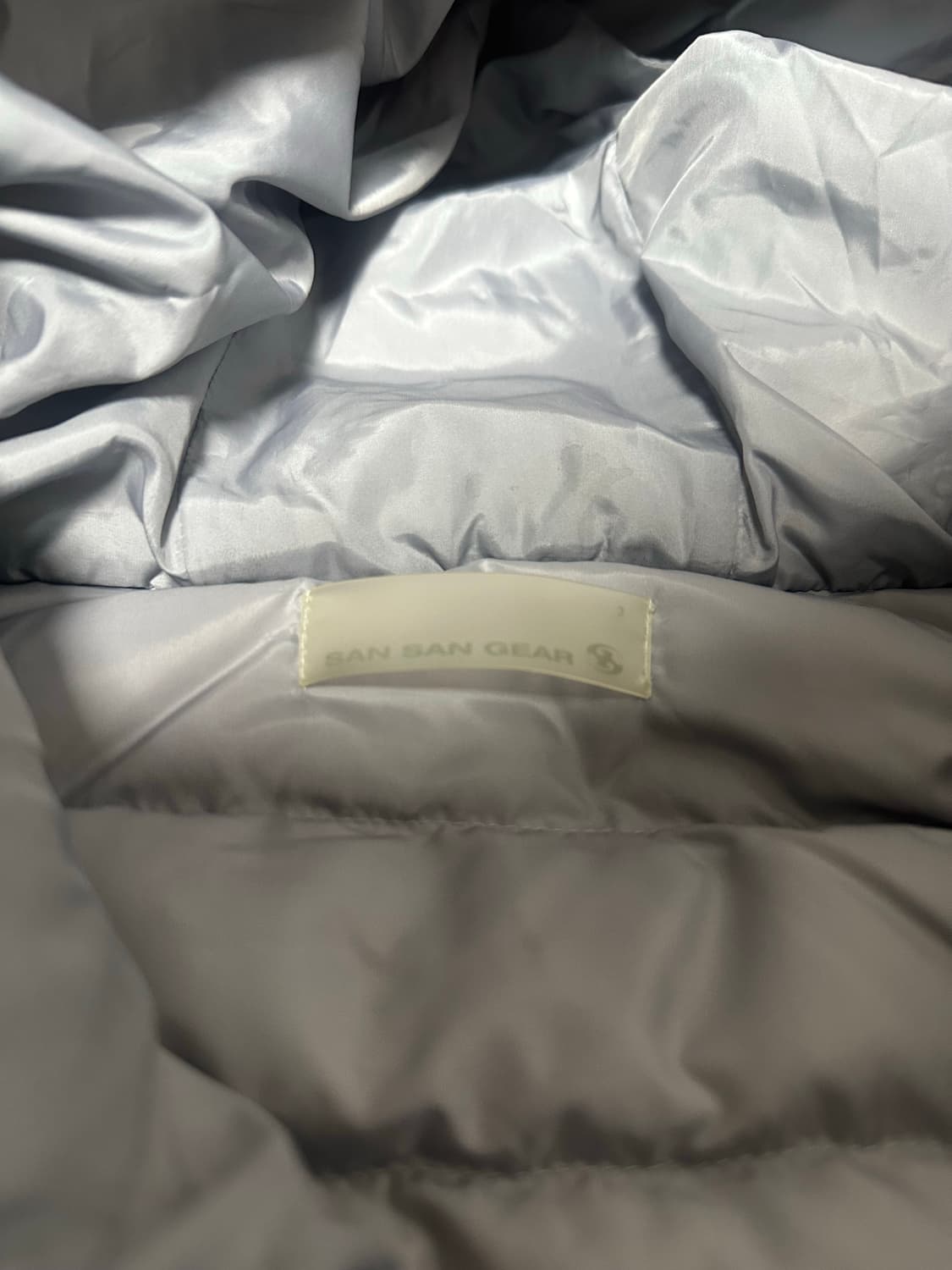 산산기어 서픽스 푸퍼 자켓 그레이 24FW 상품이미지6