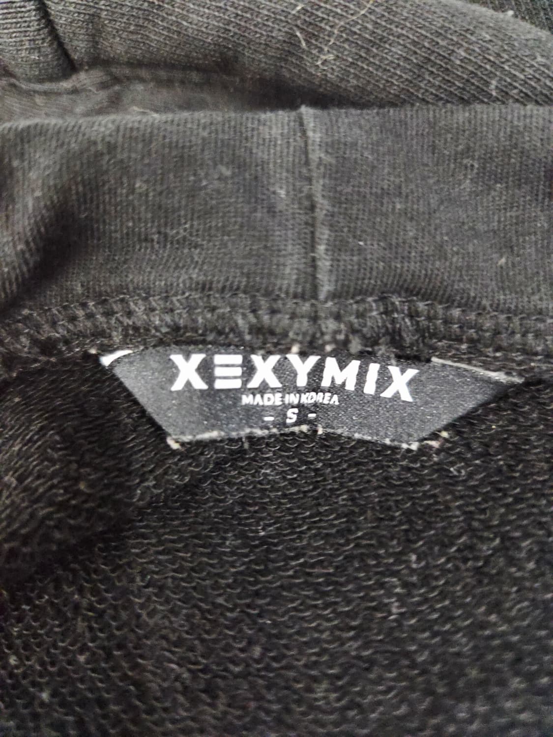 젝시믹스 사이드로고 롱 후드티_S 상품이미지4