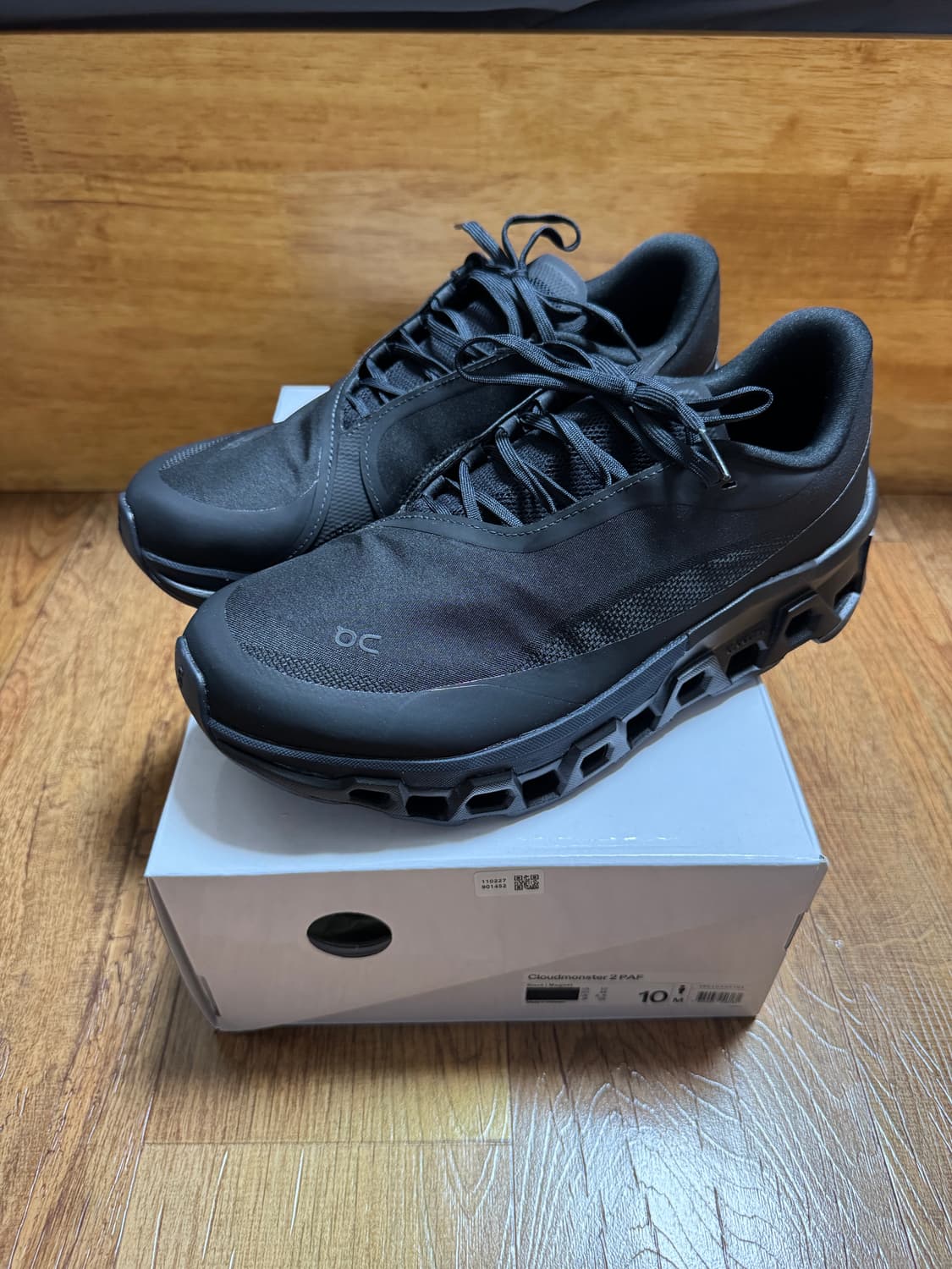 [280] 온러닝 x 포스트 아카이브 팩션 (파프) 클라우드몬스터2 블랙 상품이미지2