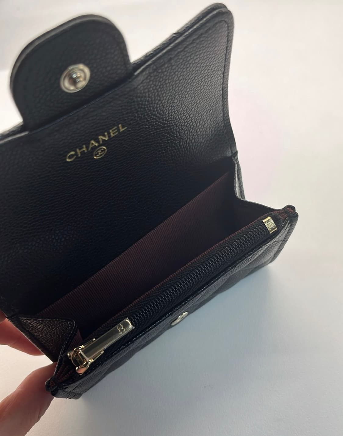 샤넬 지퍼포켓 블랙  상품이미지2