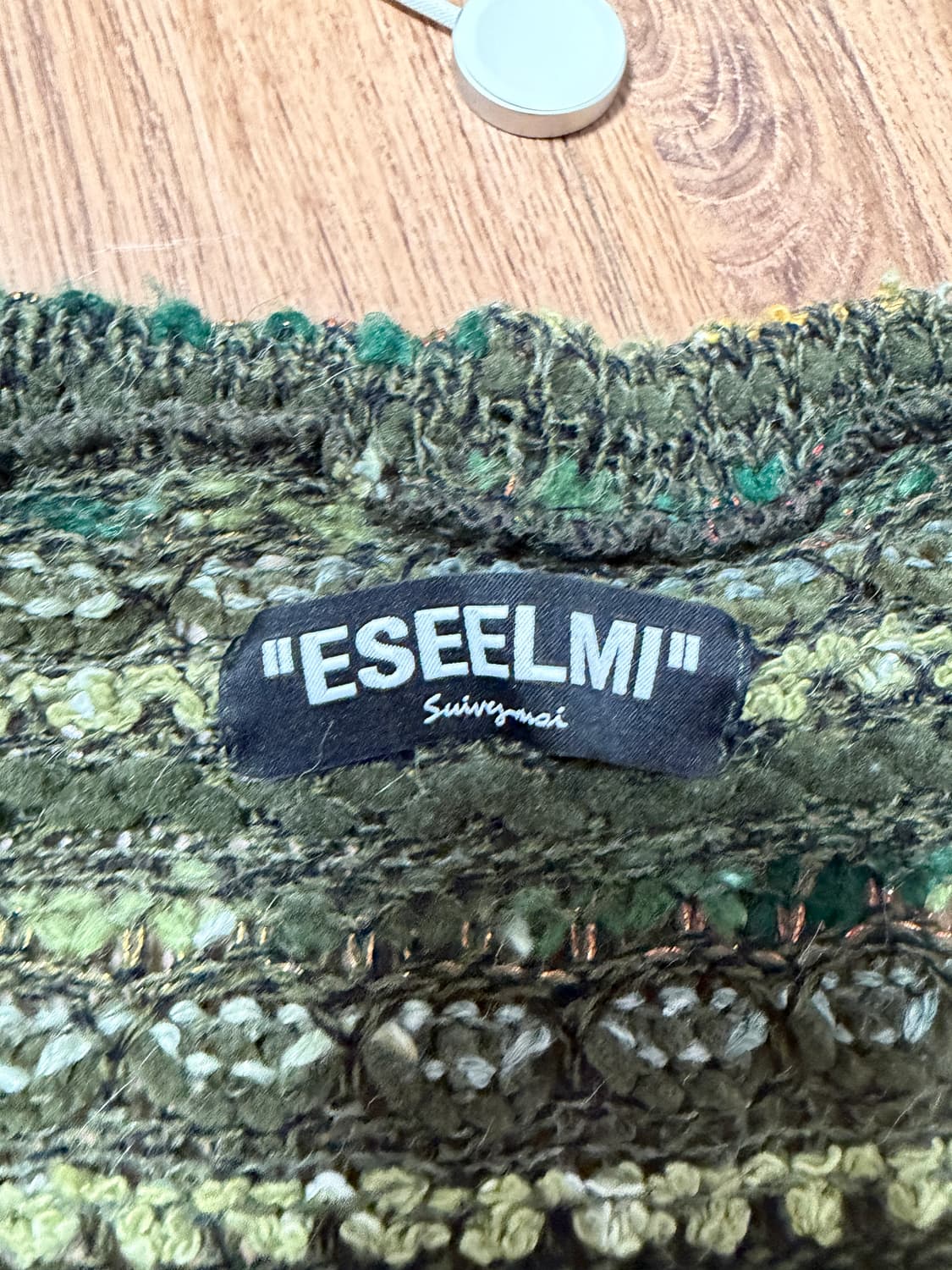 에씰미 멀티 울 가디건 L 상품이미지6