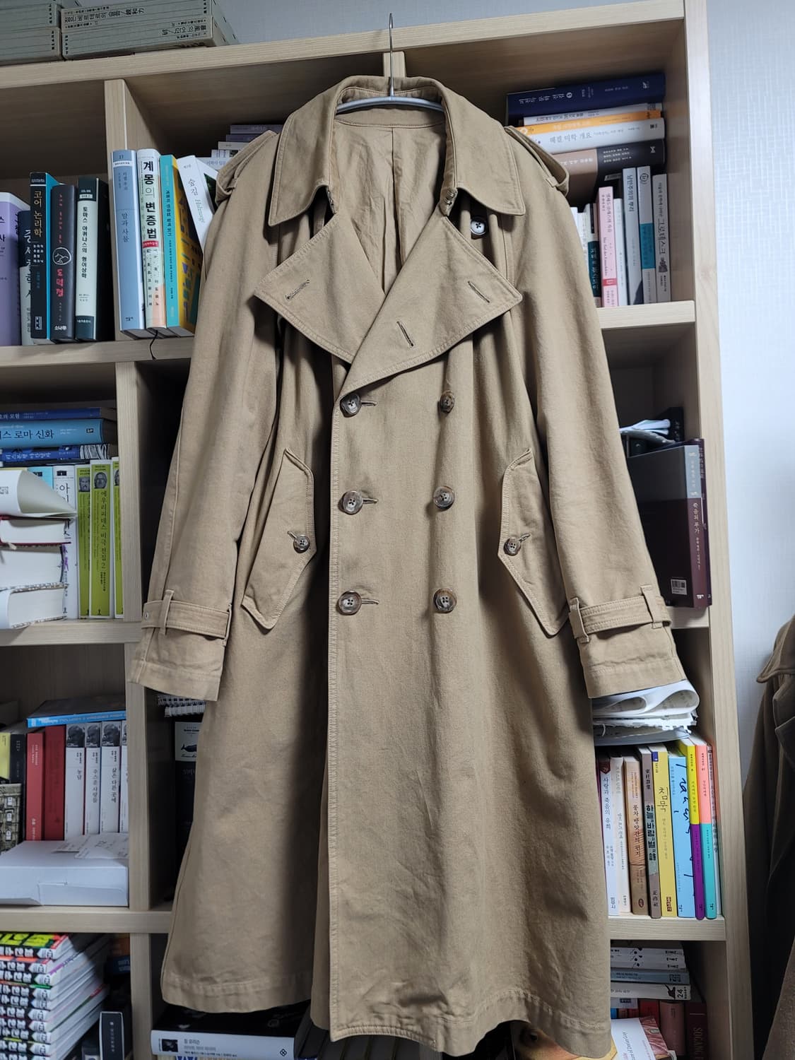 [착샷] Copano86 코파노86 클래식 트렌치 코트 베이지 상품이미지1