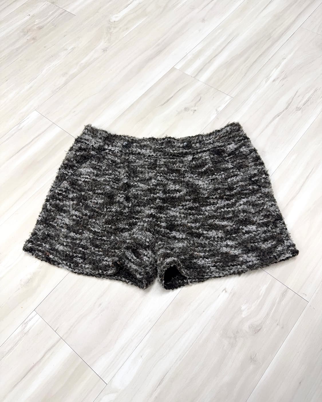 Gray fur mini pants 상품이미지6