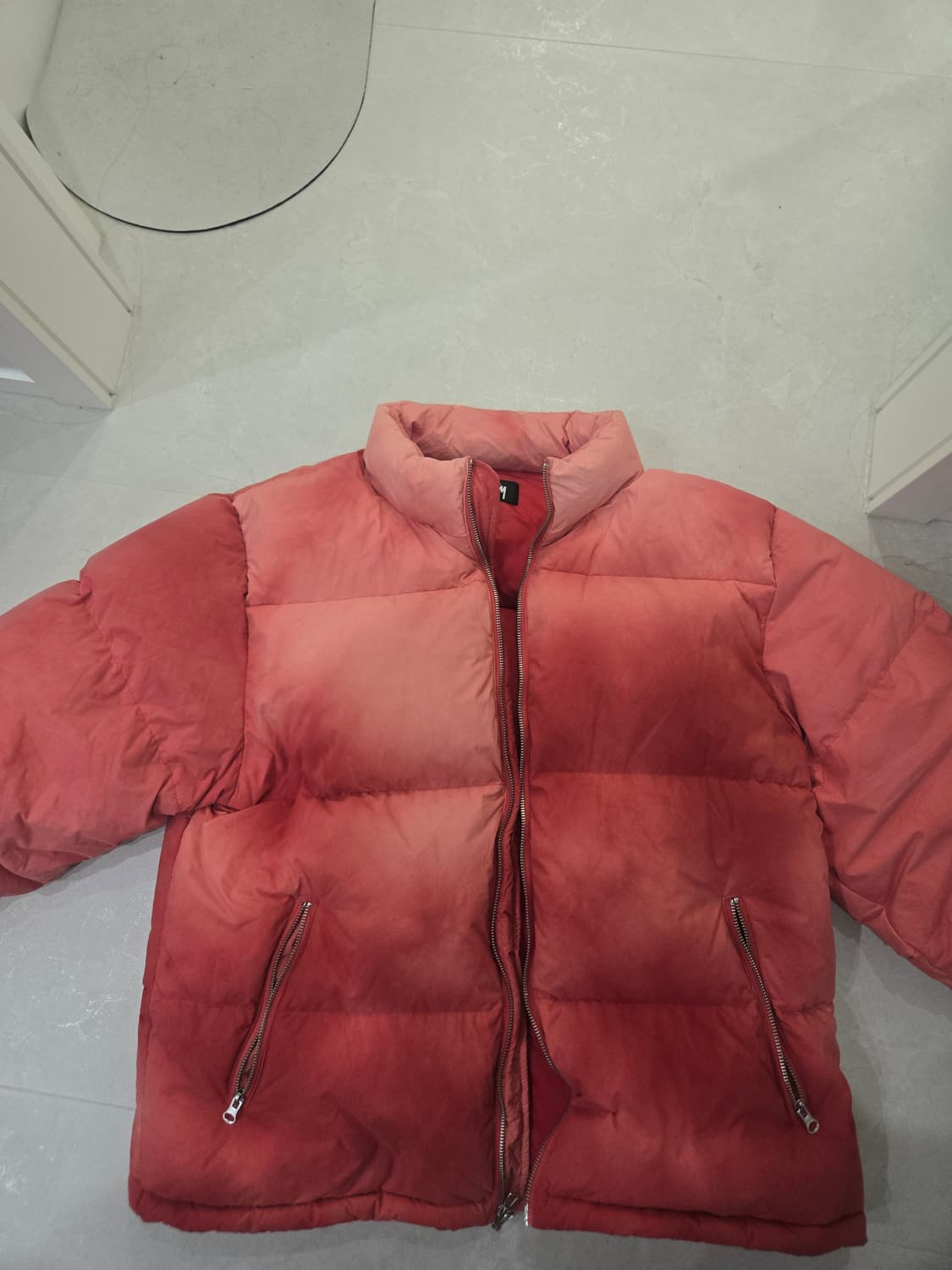 스투시 리싸이클 패딩XL 상품이미지1