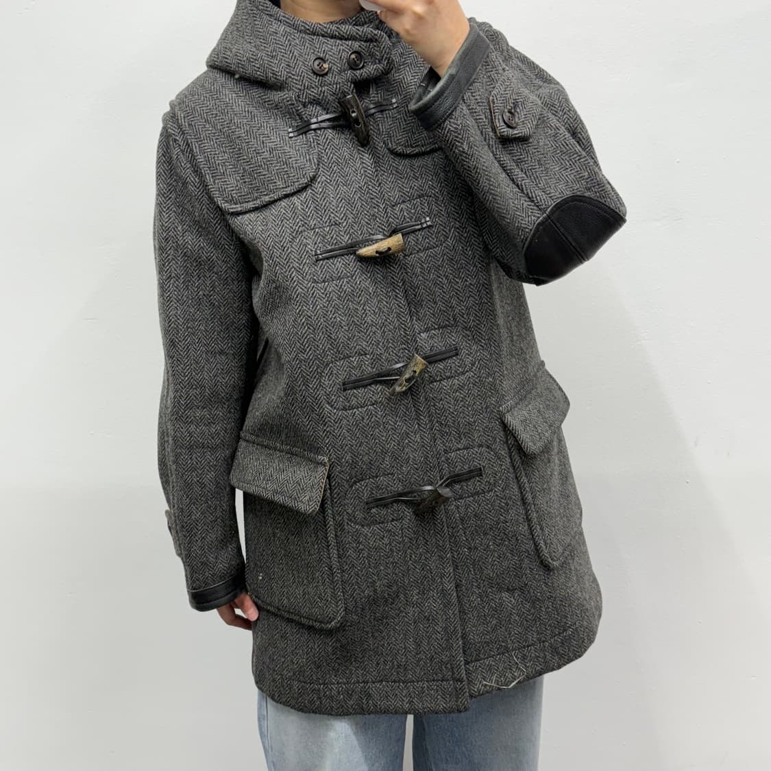 [38]  Waste Twice & Co. 울 더플코트 상품이미지1