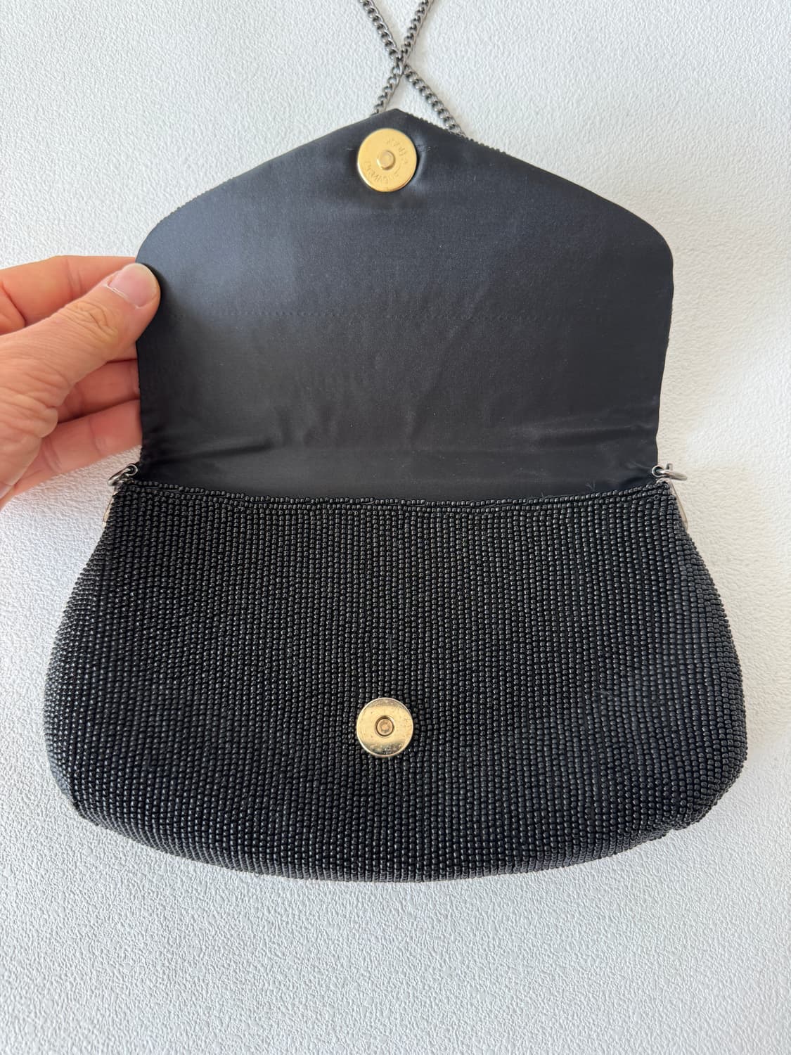 Pre owned 비즈 미니백 상품이미지6