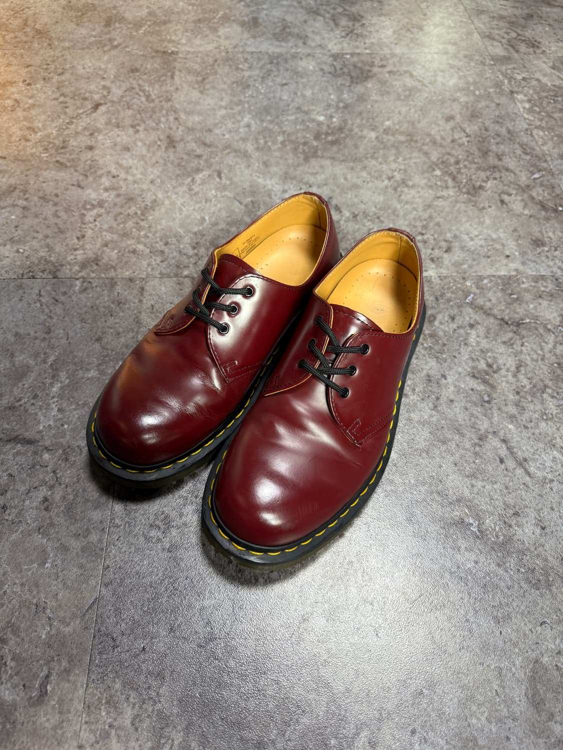 닥터마틴 1461 버건디 체리레드 250 상품이미지1