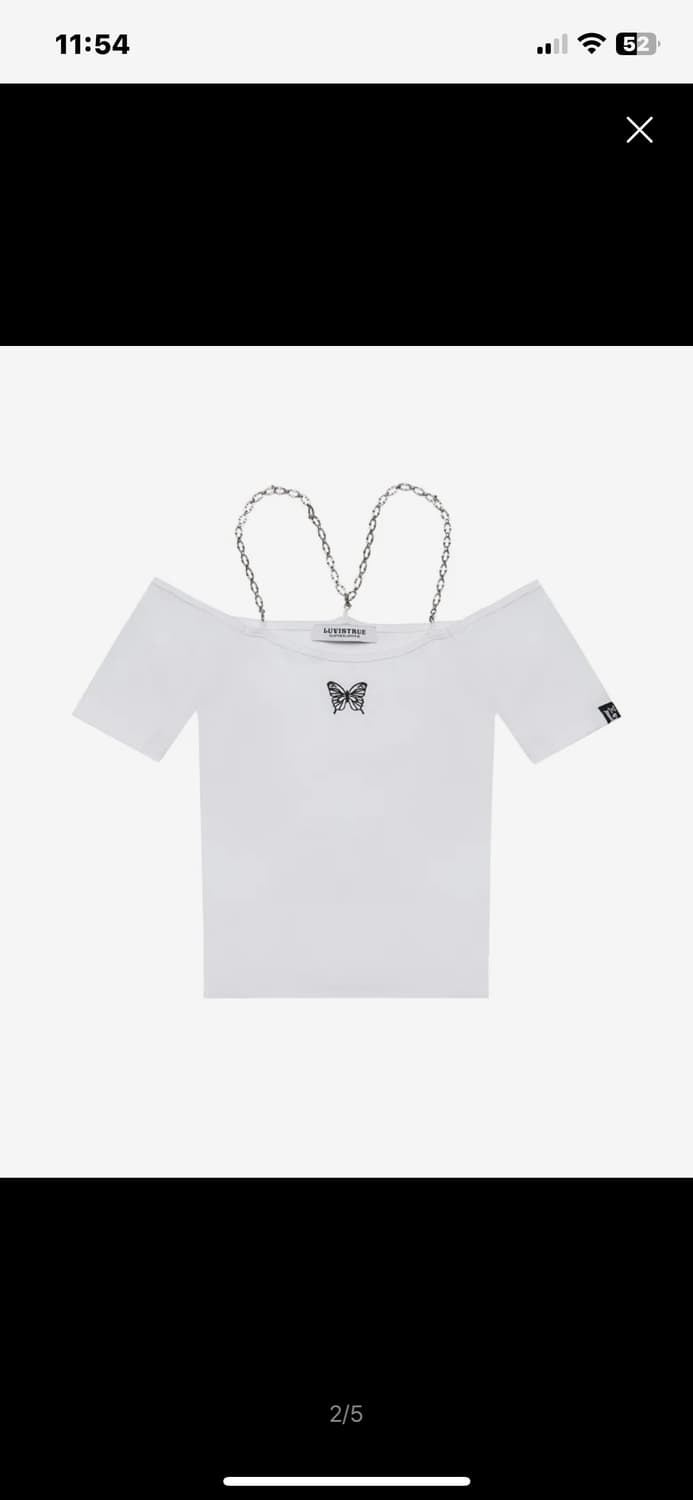 LUVISTRUE 체인 오프숄더 SU CHAIN OFF SHOULDER( 상품이미지3