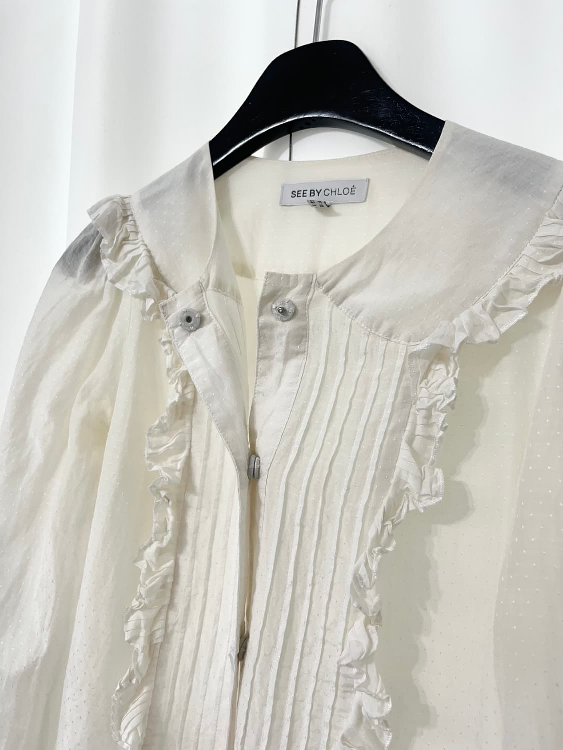 SEE BY CHLOE frill blouse  상품이미지3