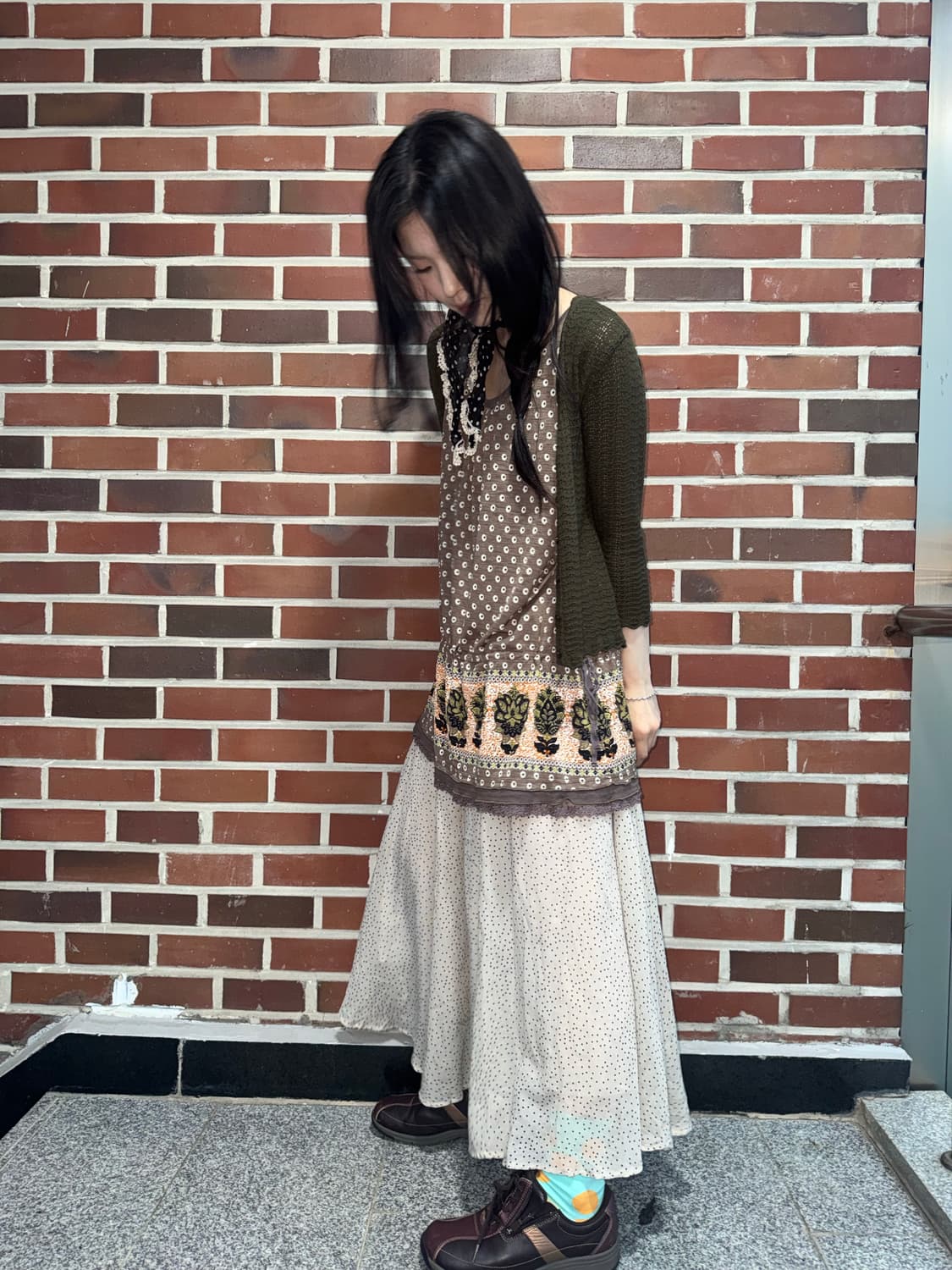 숲속 소녀 빈티지 코디세트 4pcs 상품이미지7