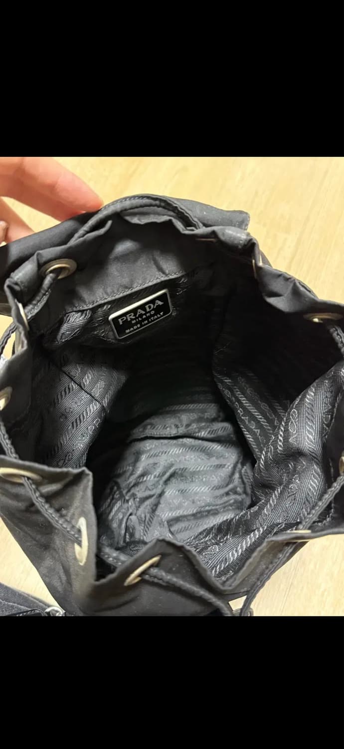 💎[프라다] 테수토 블랙미니백팩🖤 상품이미지6