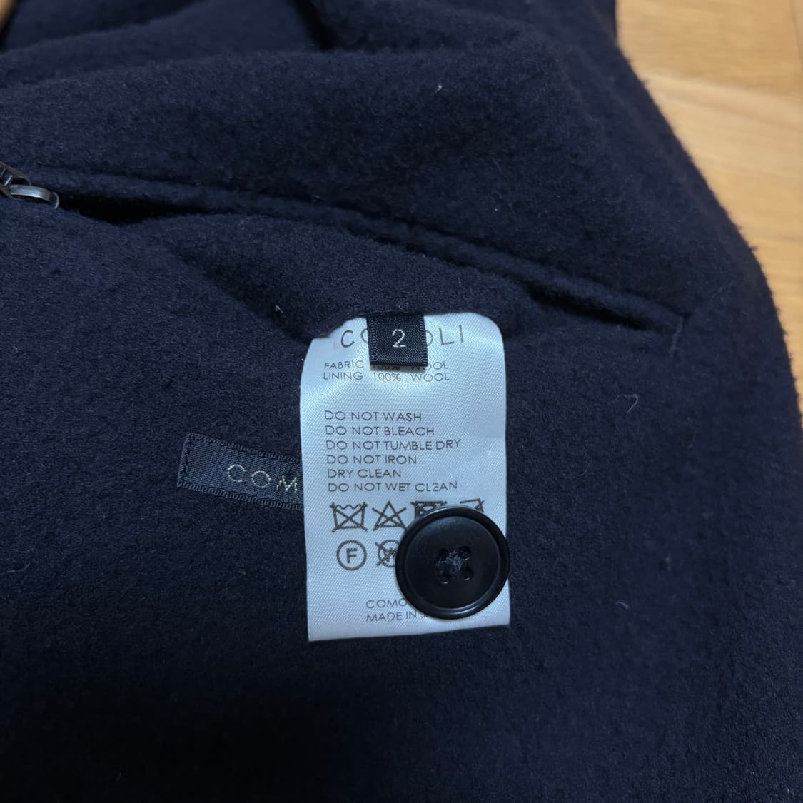 코모리 네프드 울 매키노 코트 상품이미지6