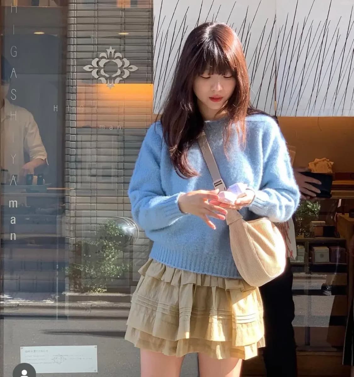 [미닛뮤트] 클로웨이스트 코듀로이 라떼 상품이미지2