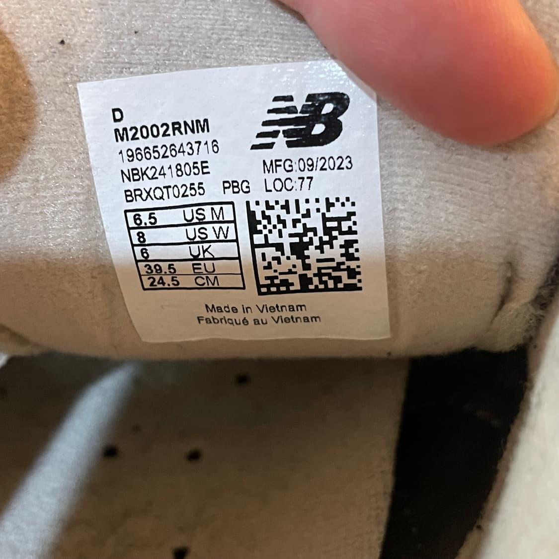 뉴발란스 2002R 운동화 245 상품이미지9