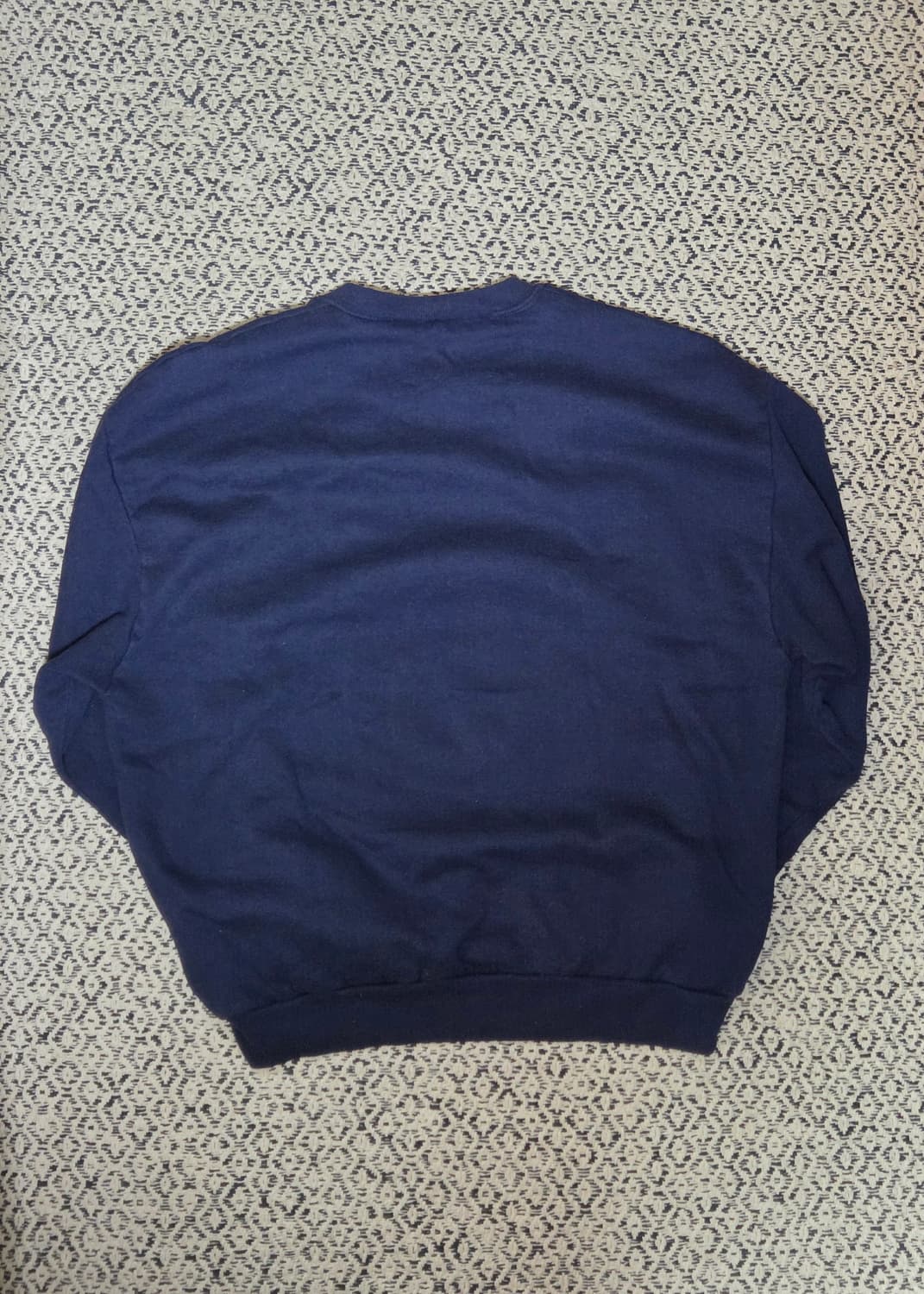 90's JERZEES 프린팅 맨투맨 스웻셔츠 네이비 XL 상품이미지2